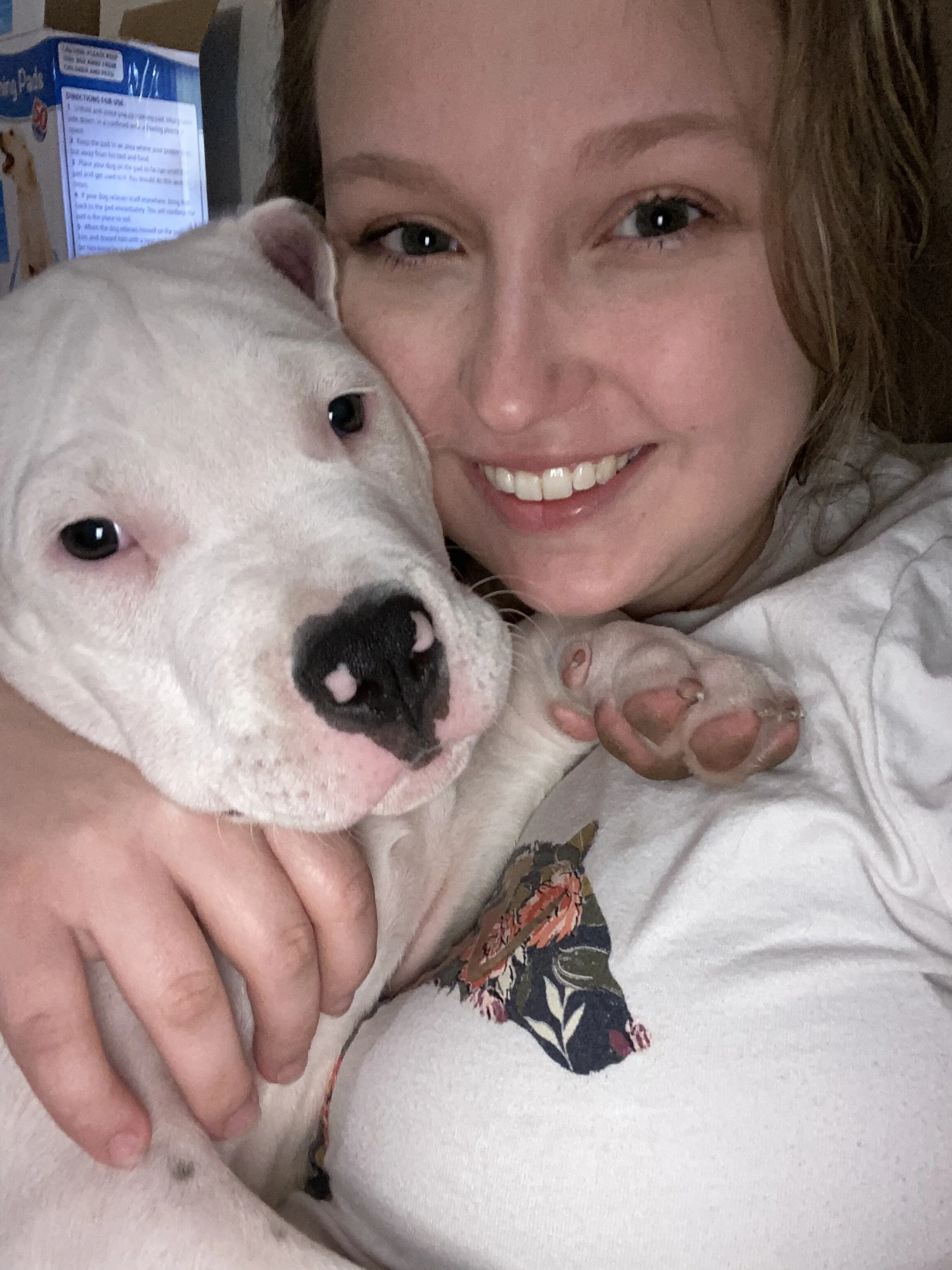 Thank you for helping Zeus. He has won over my heart in ways I can't explain.