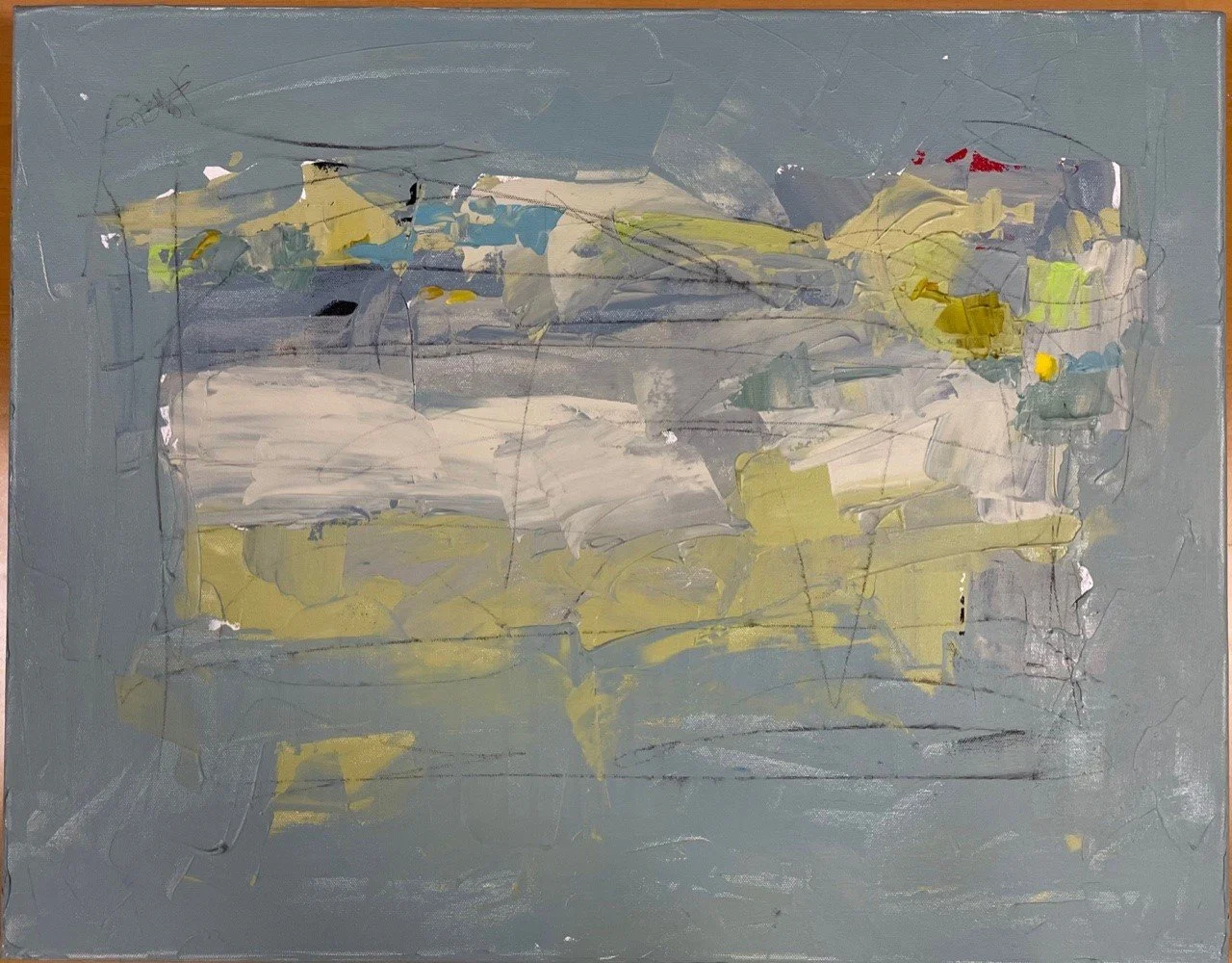 Alexis Walter original painting- Topside
