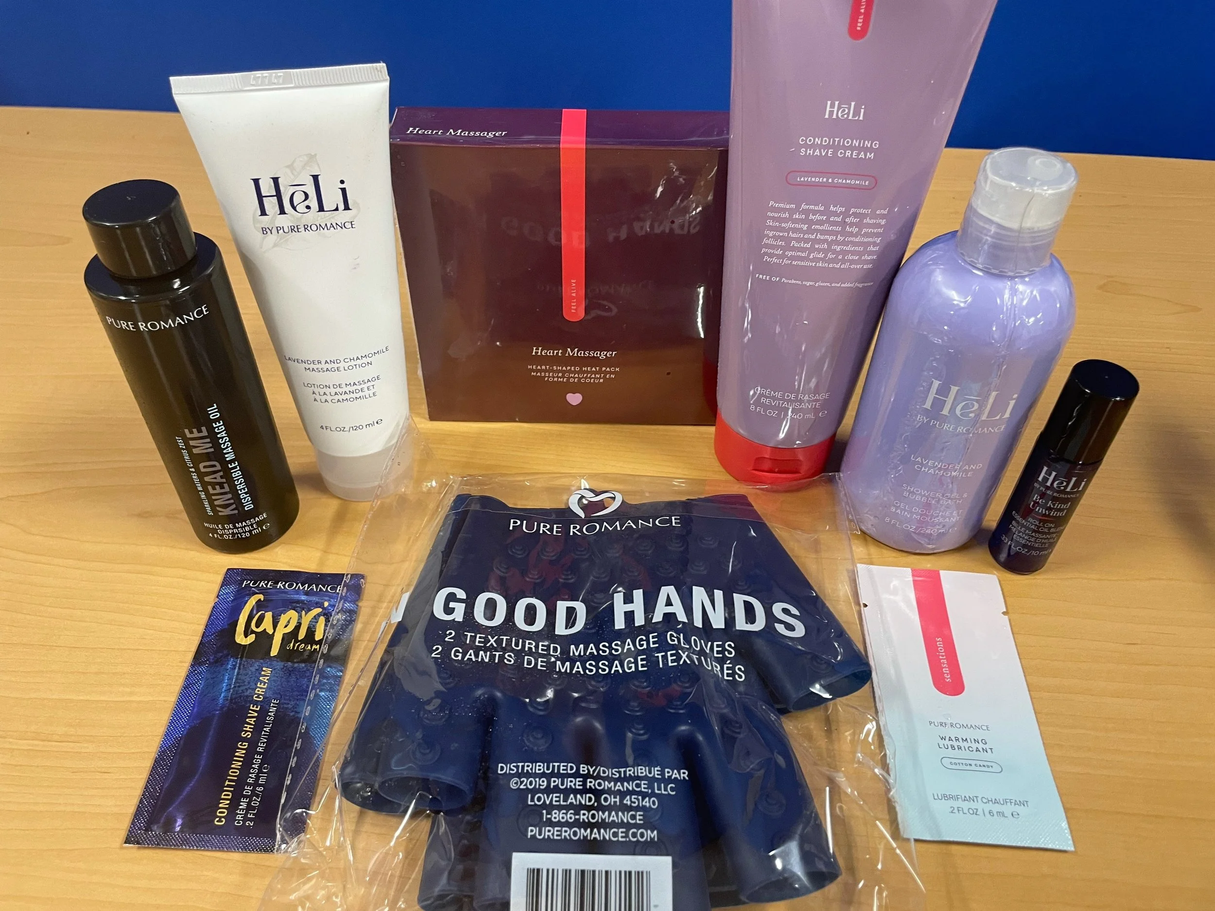 Heli Pure Romance Massage and Wellness Package