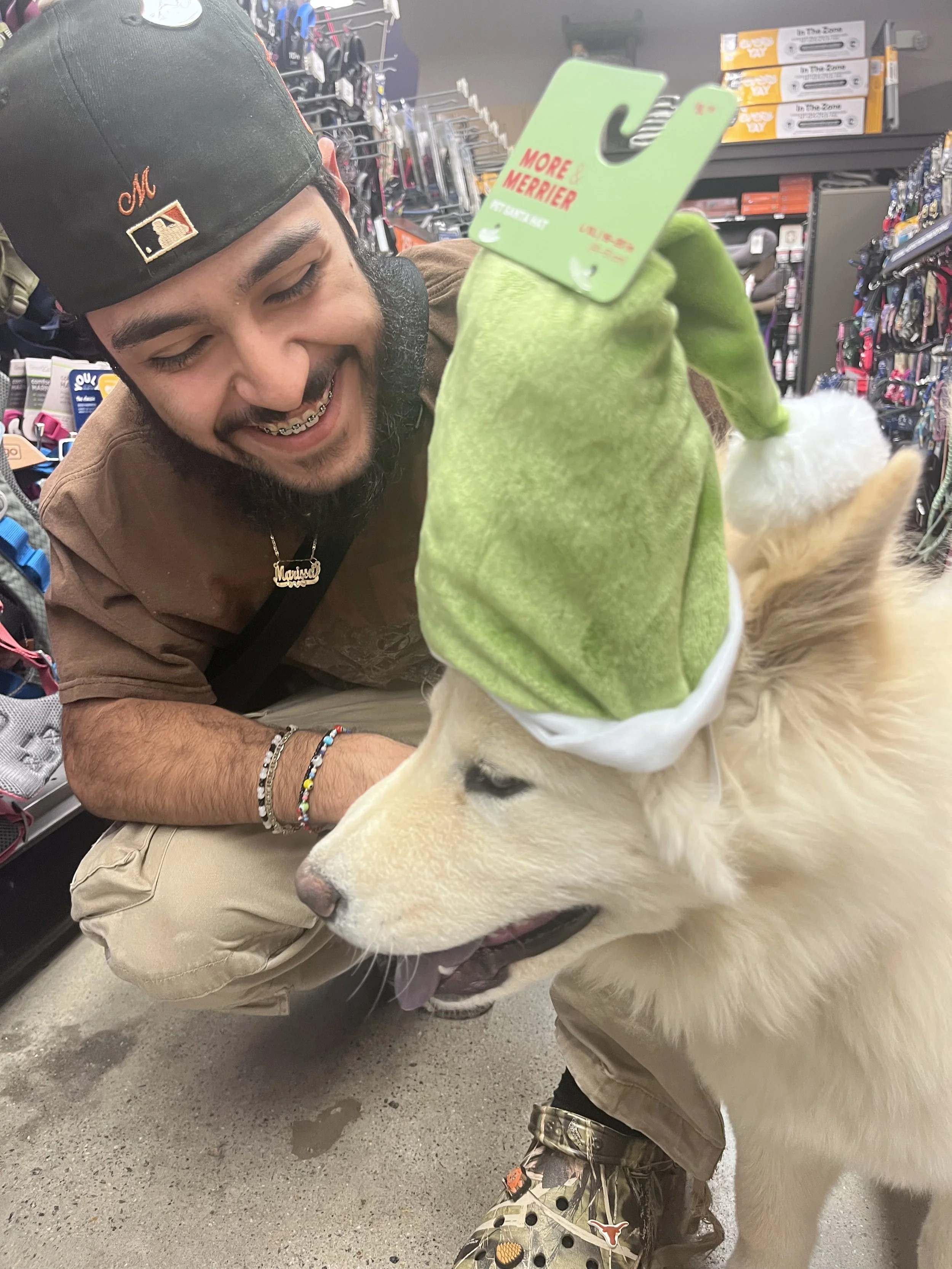 Thank you for helping my best friend, Sierra.