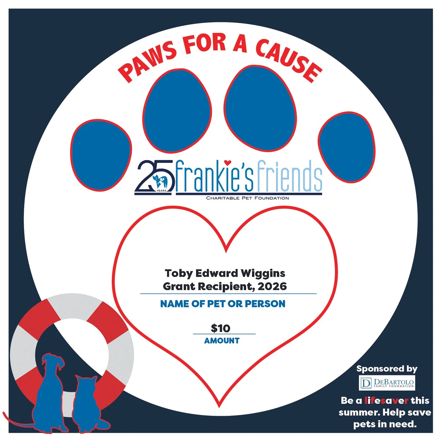 paws for a cause 2026 Toby Edward Wiggins, Grant Recipient, 2026.jpg