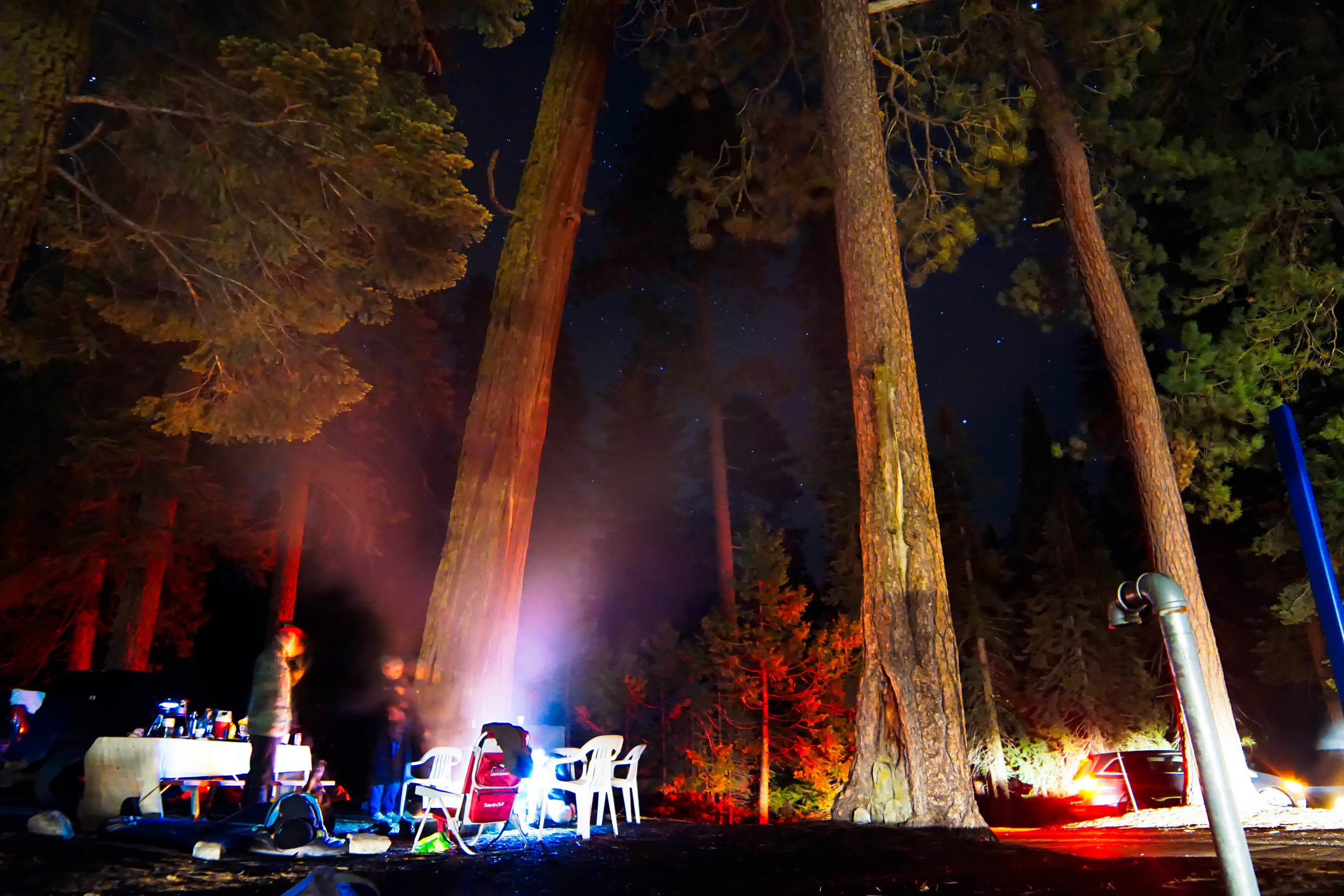 Summoning Spirits at camp