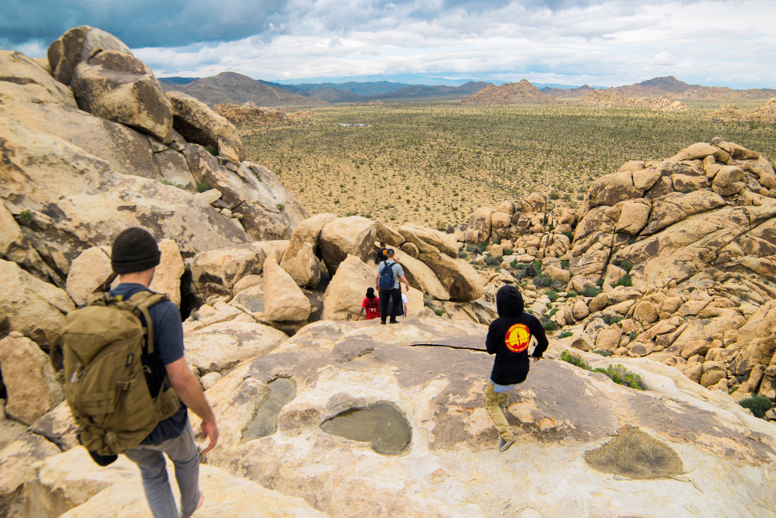 Descending in search of new rocks