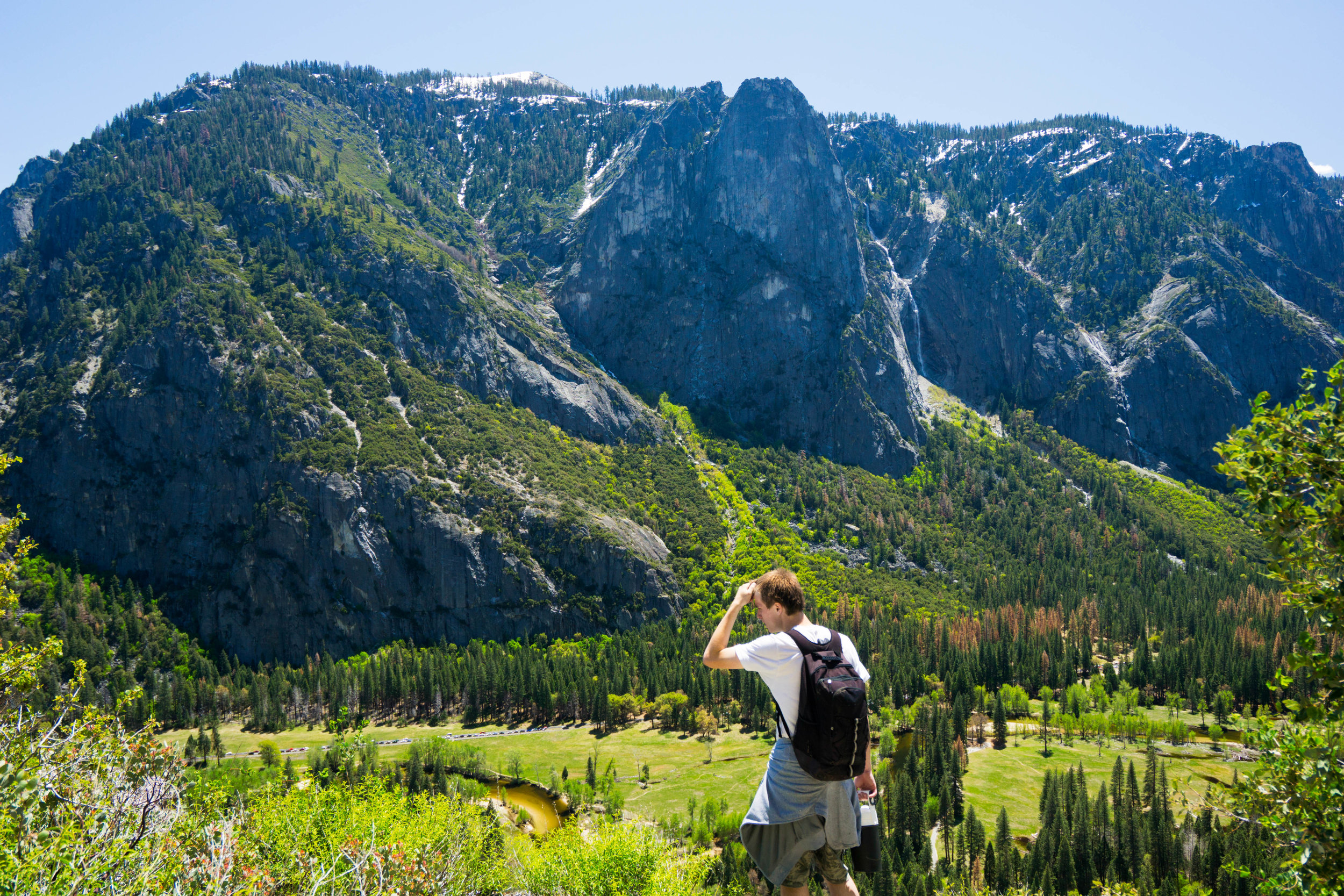 Hiking in search of the fabled Half Dome