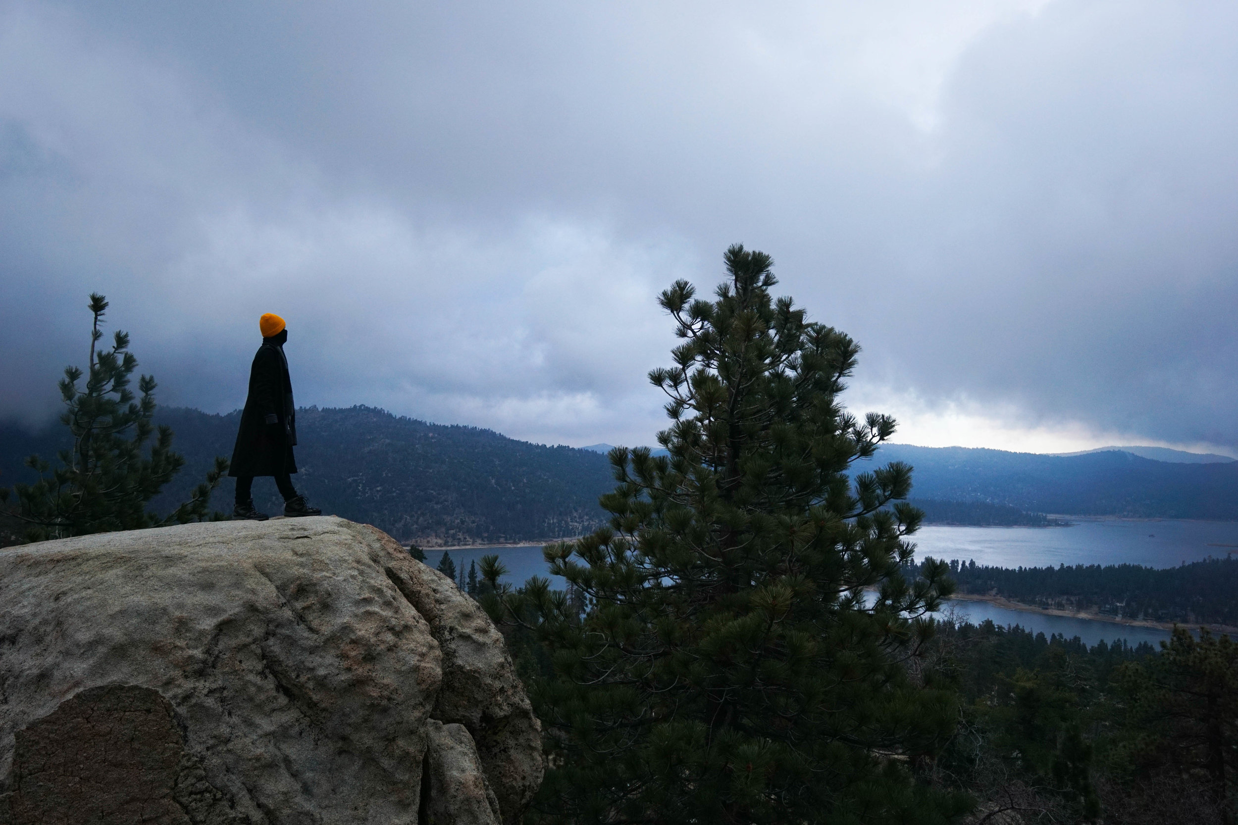 Finding our perch. Legend has it, a beautiful young girl sat atop Castle Rock each day waiting for the man she loved to return from the daily hunt. 