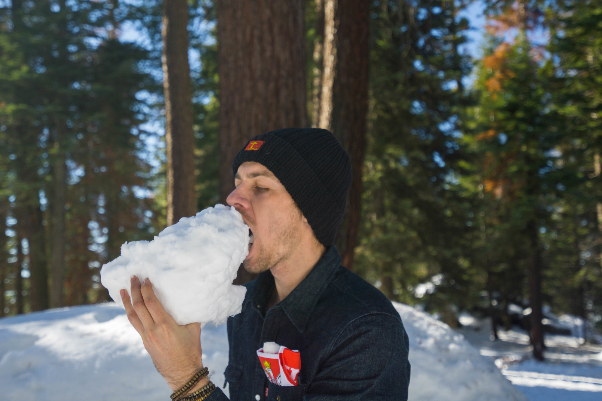 Growing increasingly thirsty, some of us take to alternative methods of hydrating. 