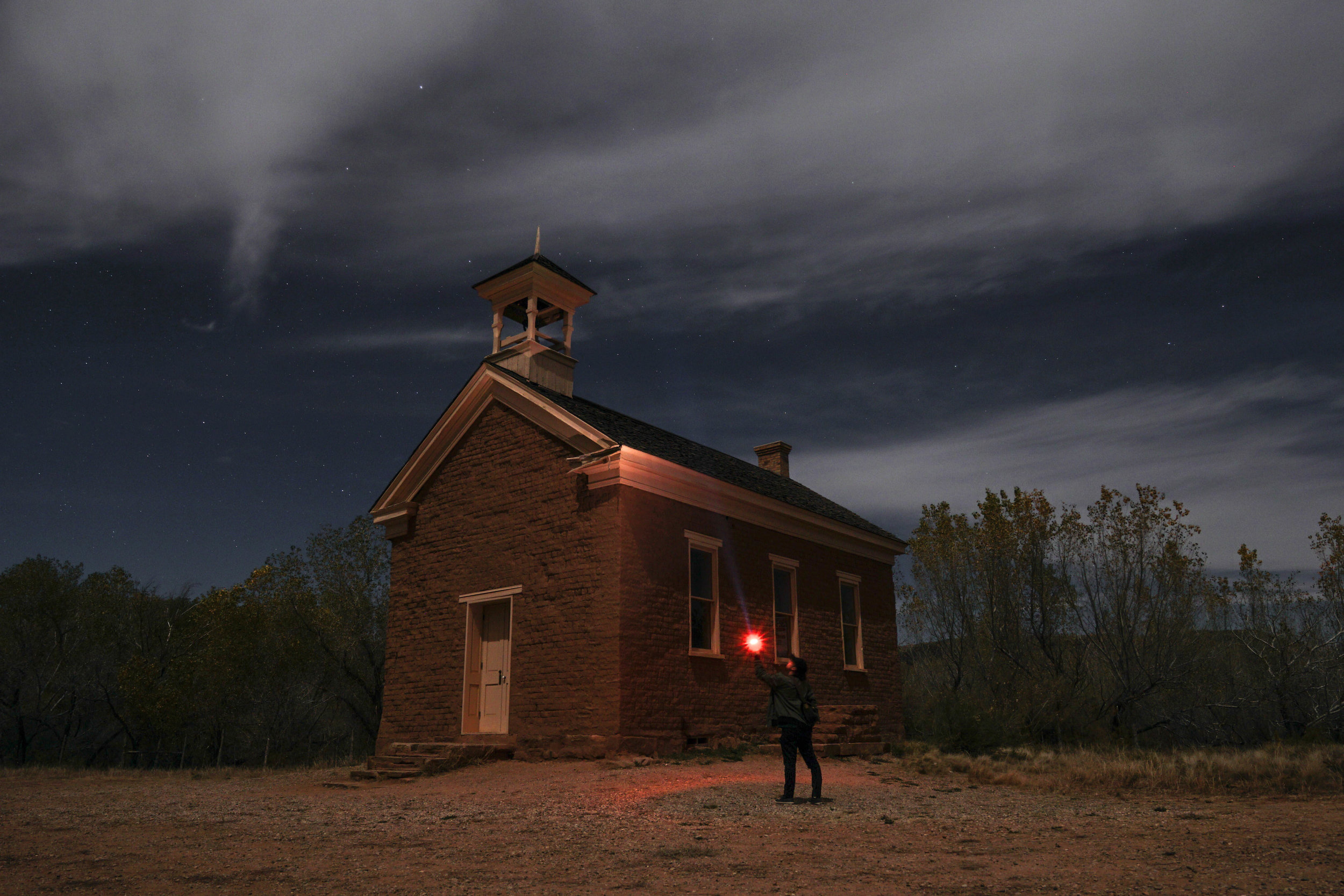 Some say the only students left in this school house are the souls of the deceased.