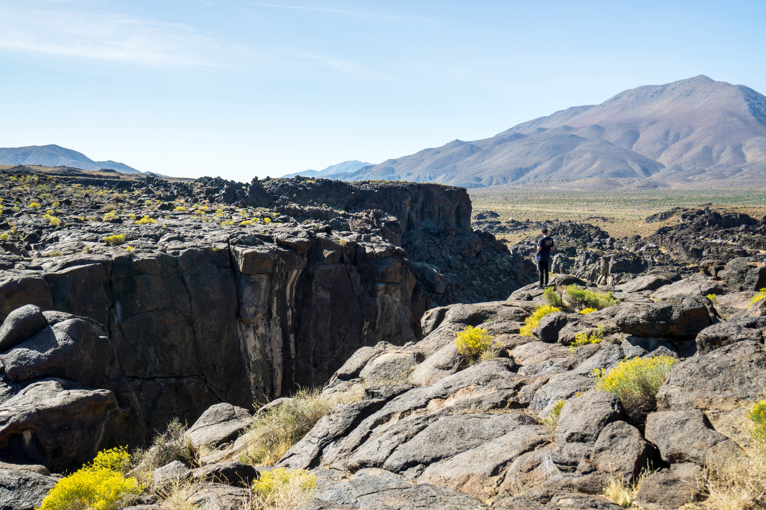 Nearby a water-carved lava canyon presents yet another reminder of the Sierra's volcanic past.