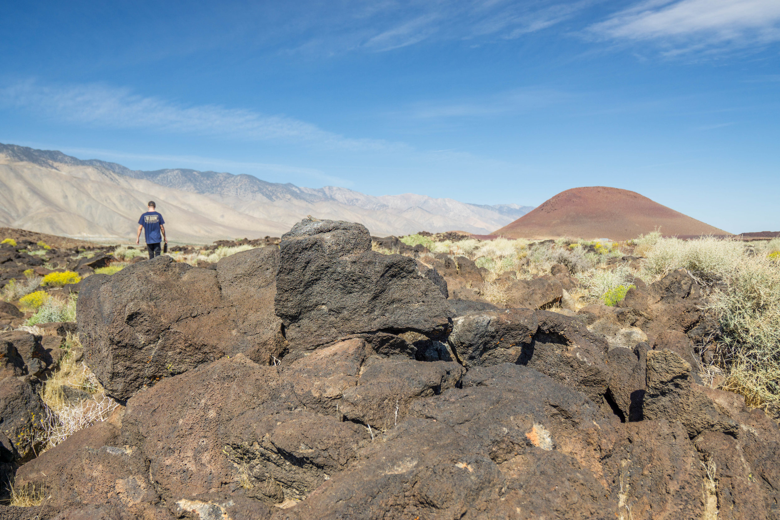 With the scarlet cinder cone looming in the distance, we wander through a field of scattered lava rock back to the car as yet another Misadventure comes to a close.