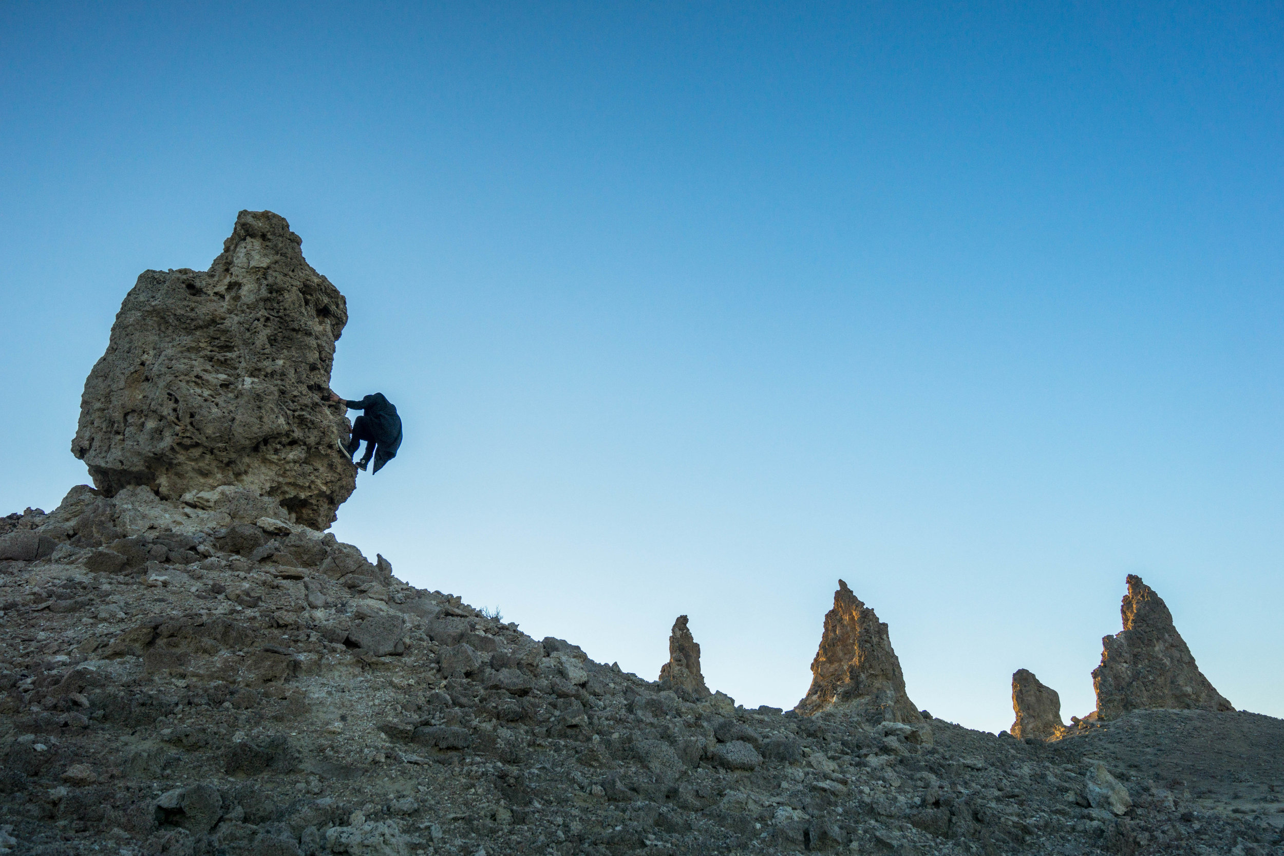 Each separate pinnacle offered up a new perspective of the otherworldly topography.