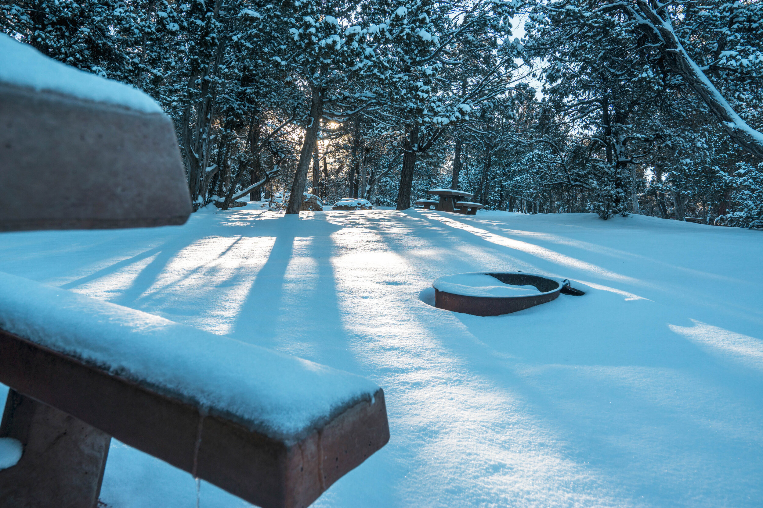 So the first rays of sunlight were a welcoming sight.