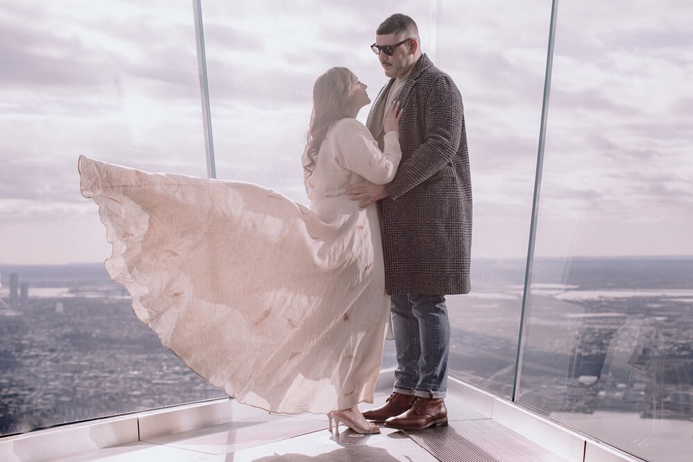 Poonam &amp; Nick always keeping it classy and flowy!