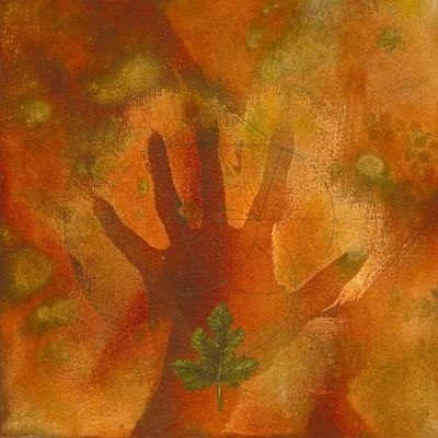 pentangle/leaf/hand