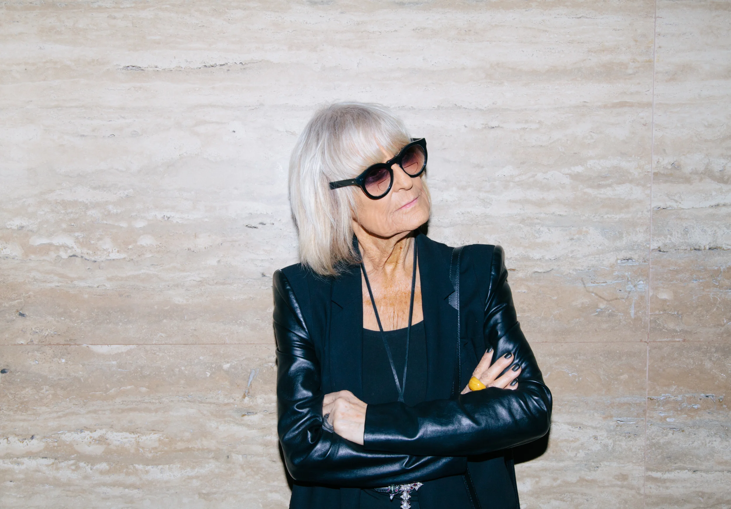 Barbara Hulanicki, owner of London's famed Biba. Shot by Amanda Jasnowski.