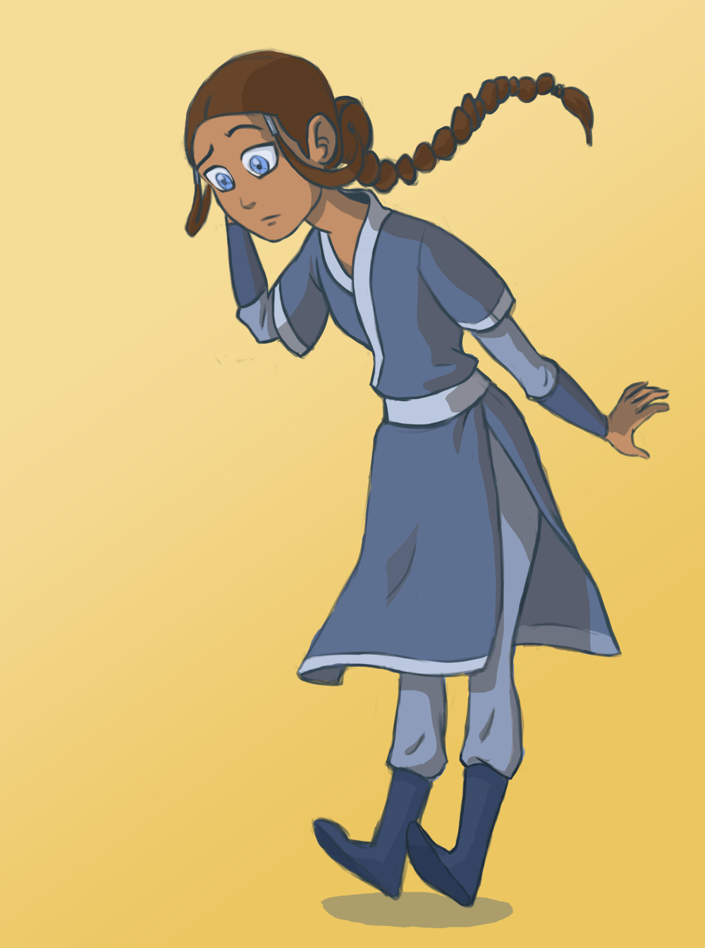 Katara : Avatar Fan Art - Kathy MacDonald Animator.