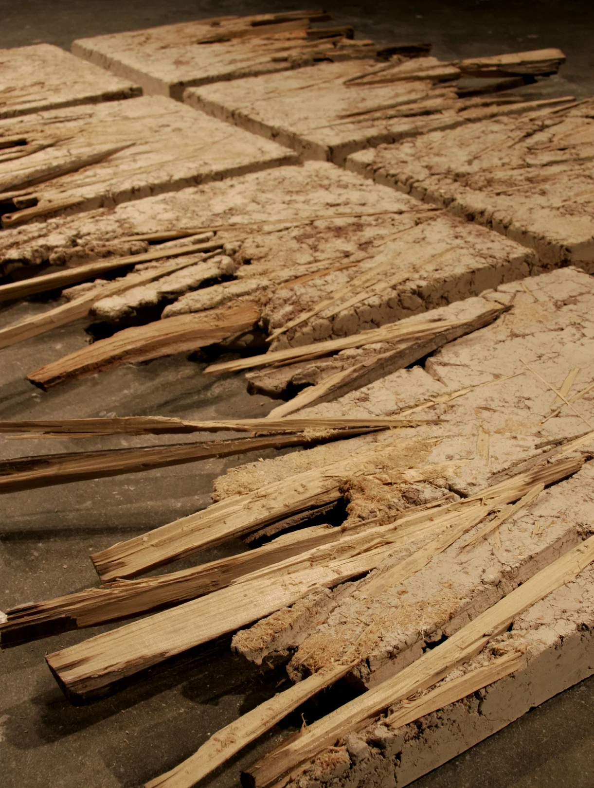 Unfired clay, wood SAIC Chicago, 2006