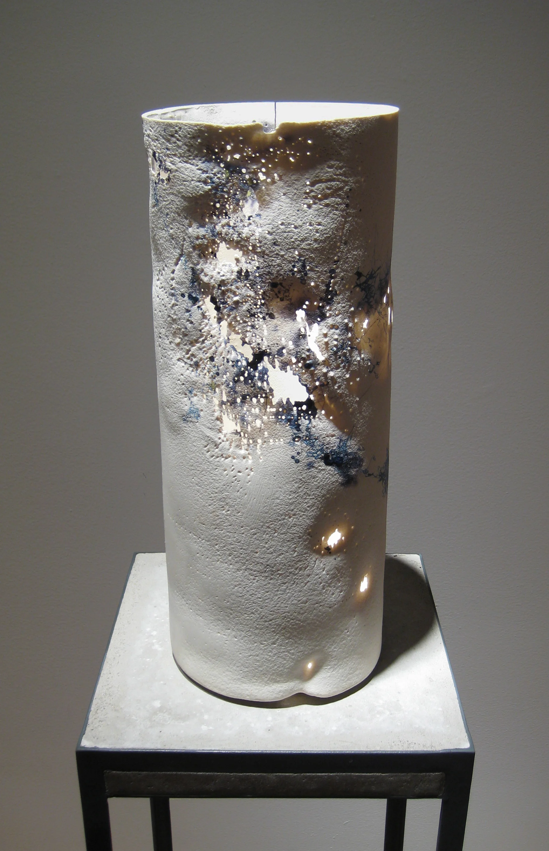 Lumene 2, 2010 cast porcelain, ceramic decals, lead frits