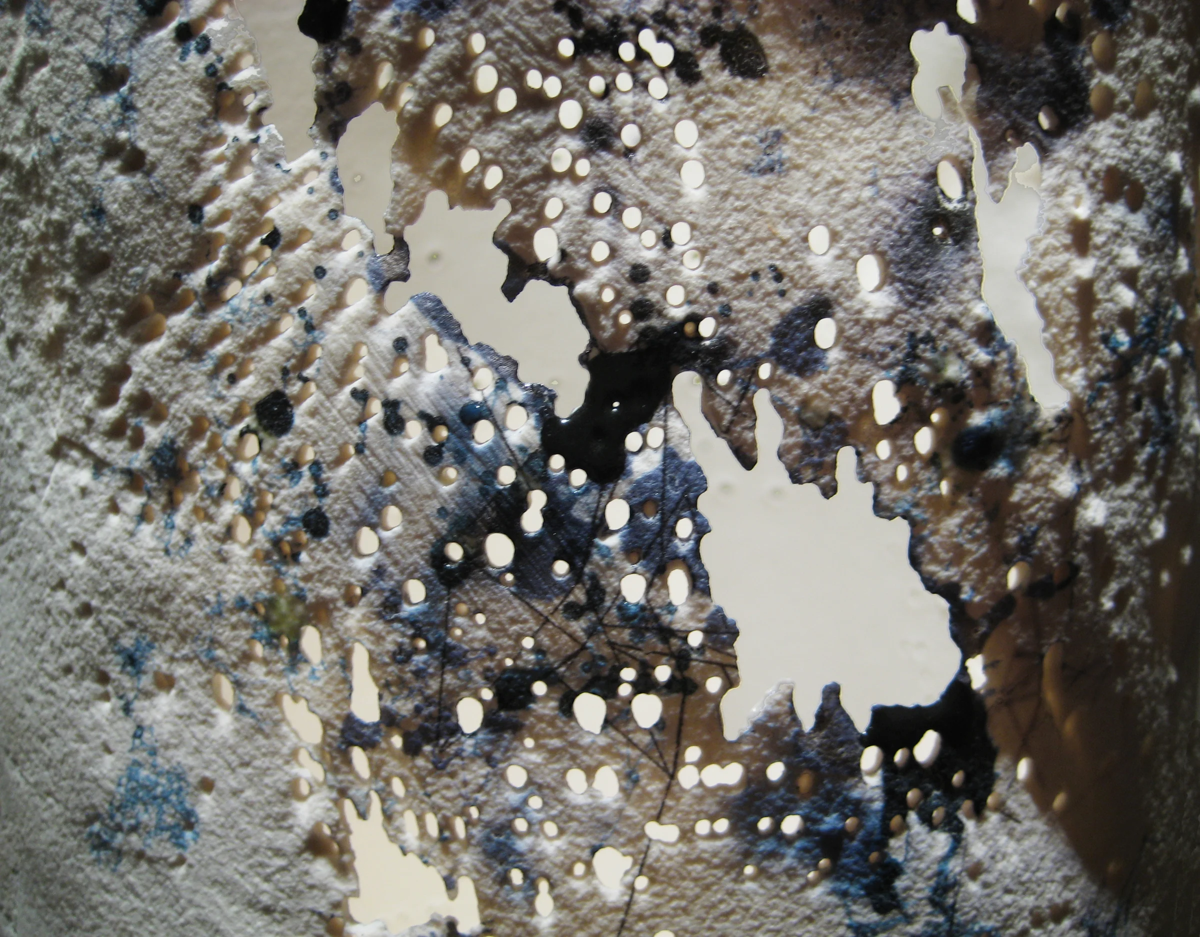 Lumene 2, 2010 cast porcelain, ceramic decals, lead frits