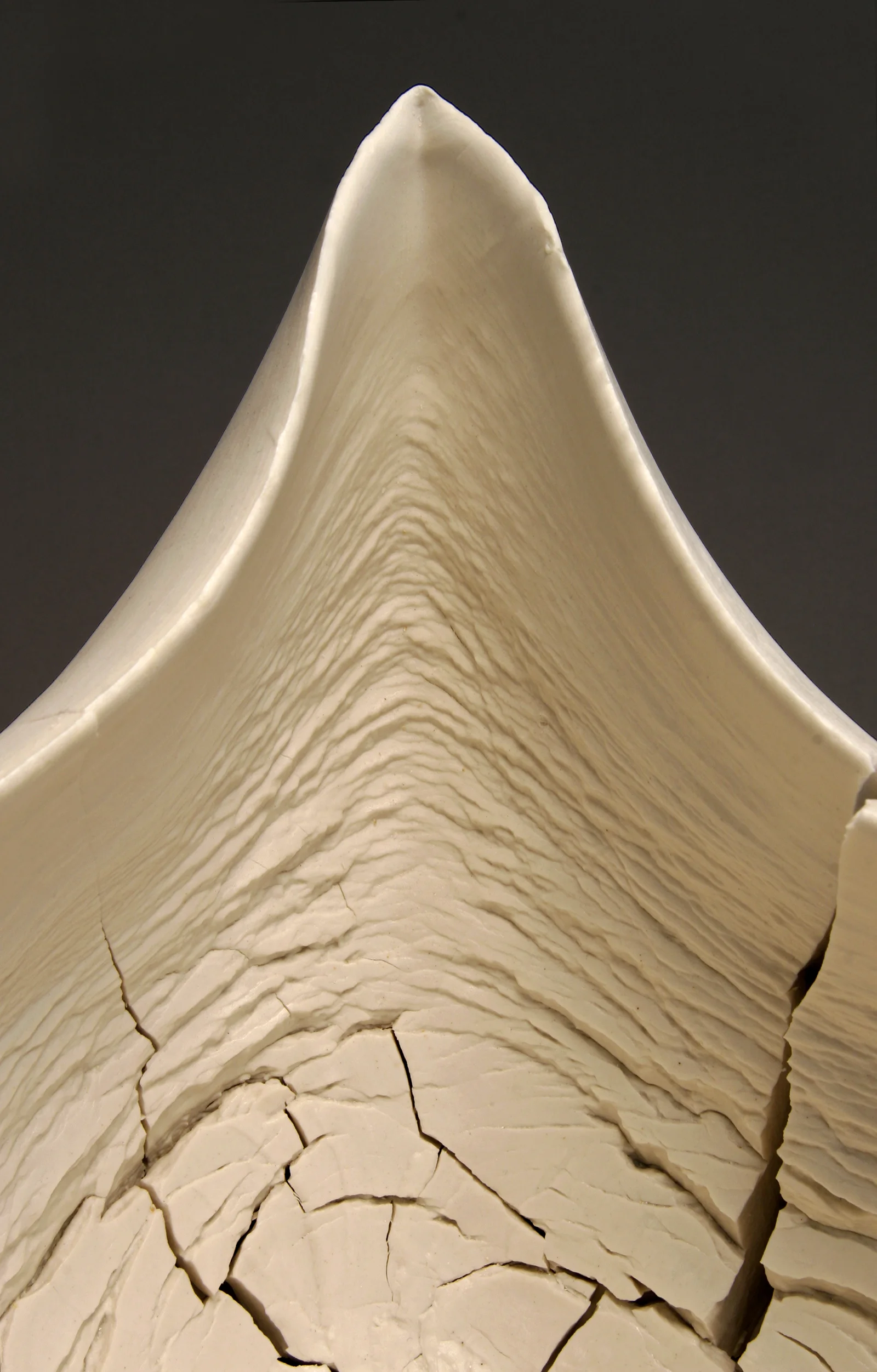 Solid-cast porcelain