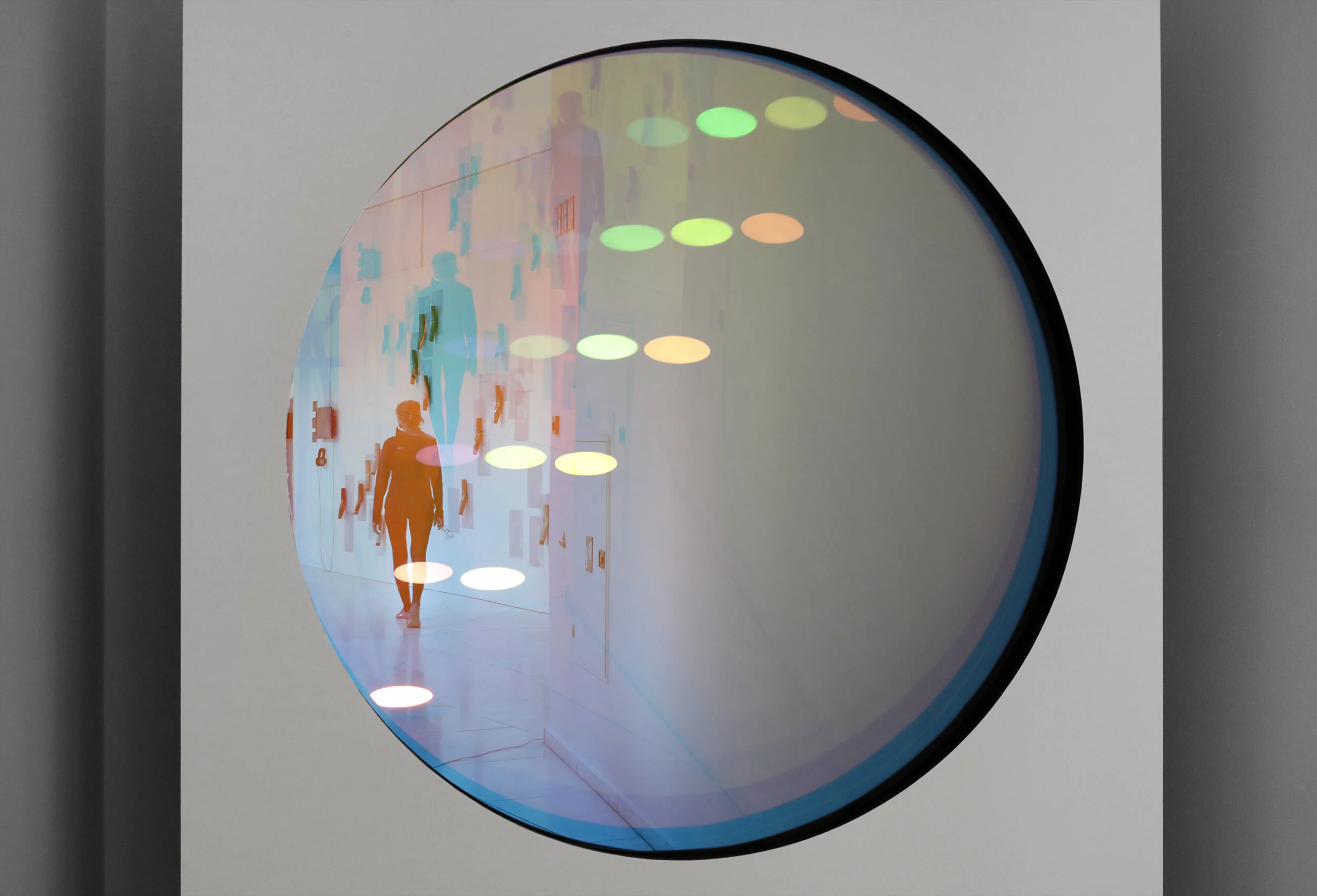  Eternal Light + A Spotless Mirror, 2020. Wood, optical glass.  Gent, Belgium 