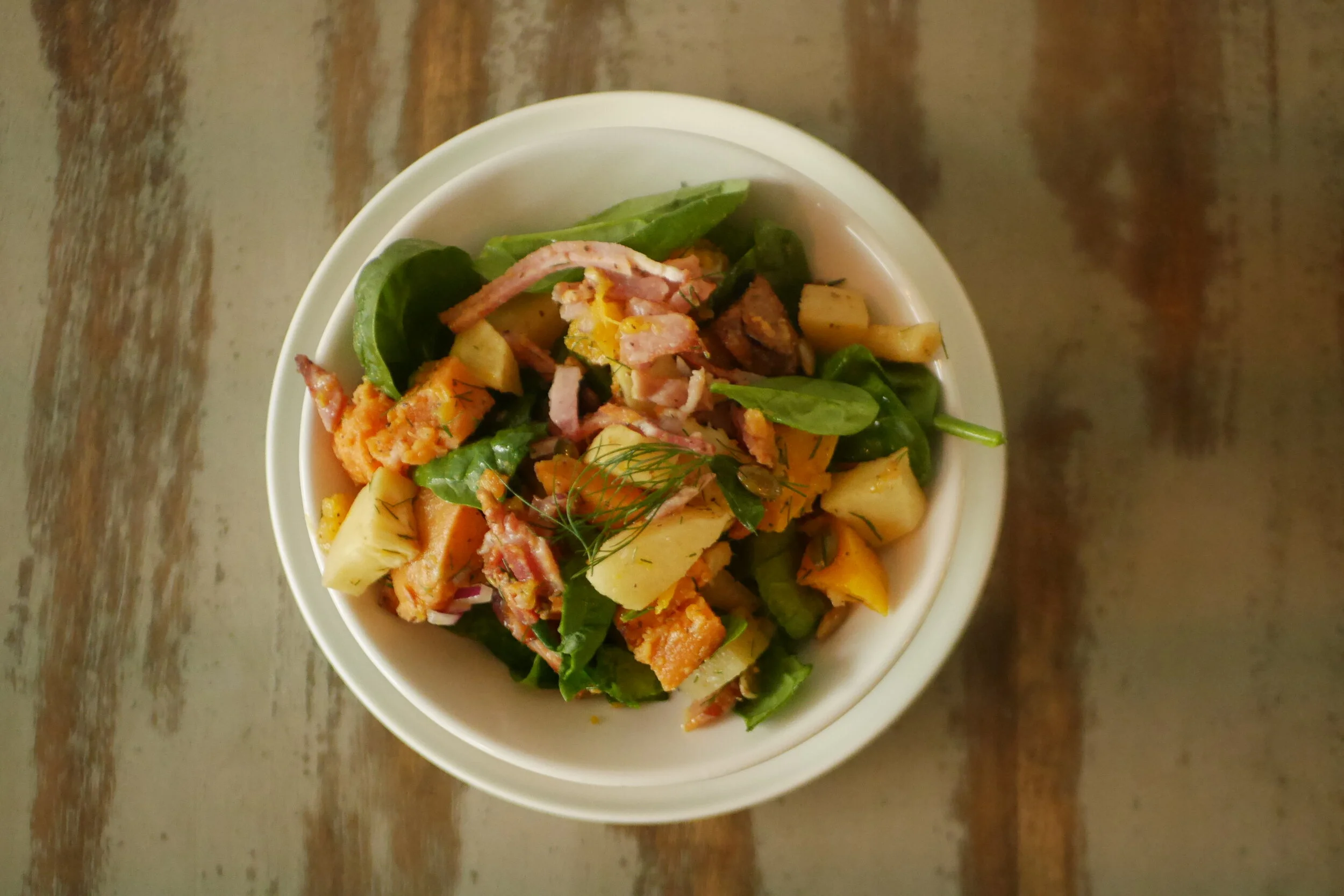 roasted vegetable & bacon salad 2.JPG
