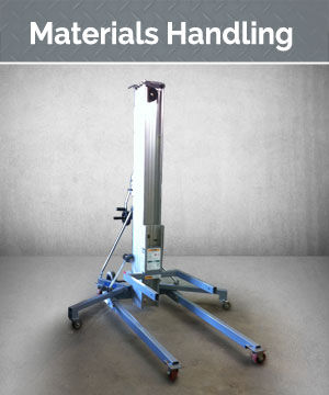 We have hand operated pallet lifts, forklifts, and power lifts. Hand carts, chainfalls, and comealongs are available. Describe the environment and materials to be moved for the best solution.