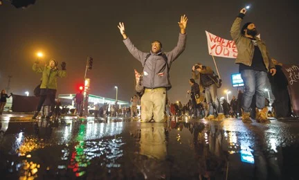 Reborn in Ferguson: "Unless we stand, we will have no life to risk"