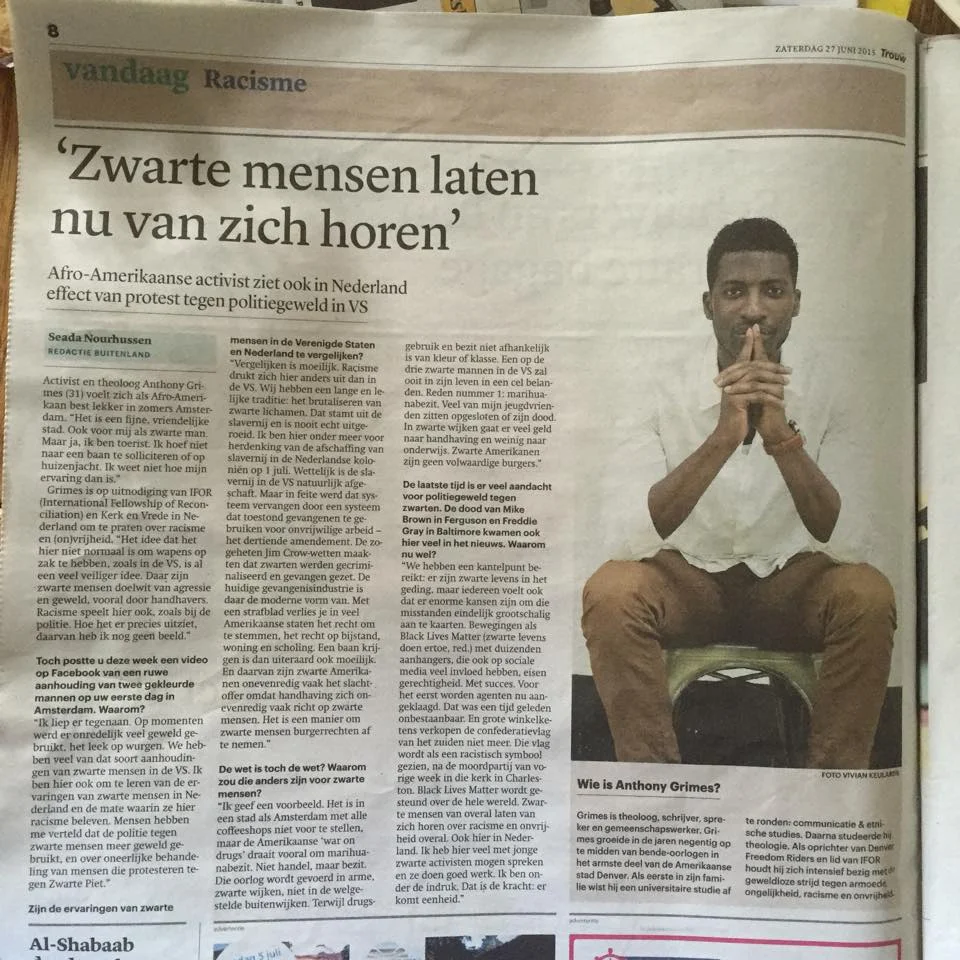 Anthony's Police Video Goes Viral