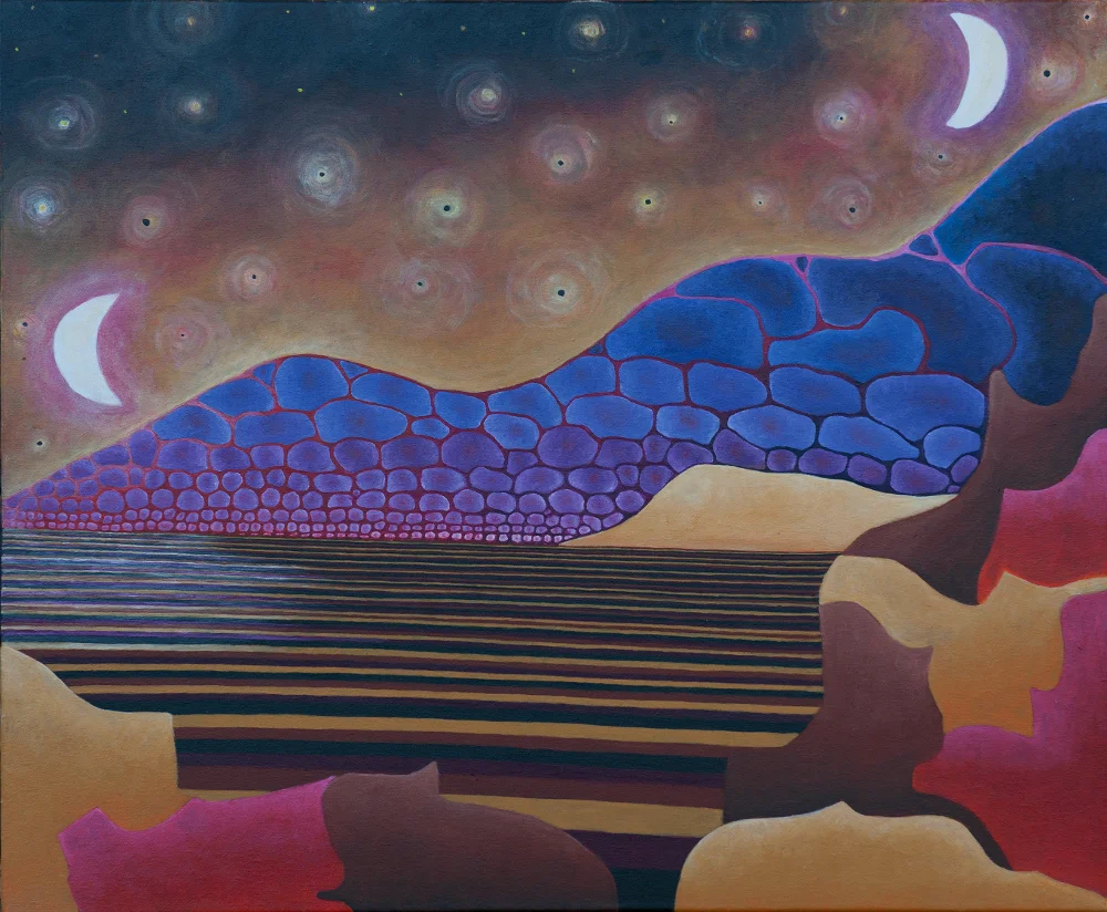 Bodies Beyond, 2015 Acrylic on canvas 20x24