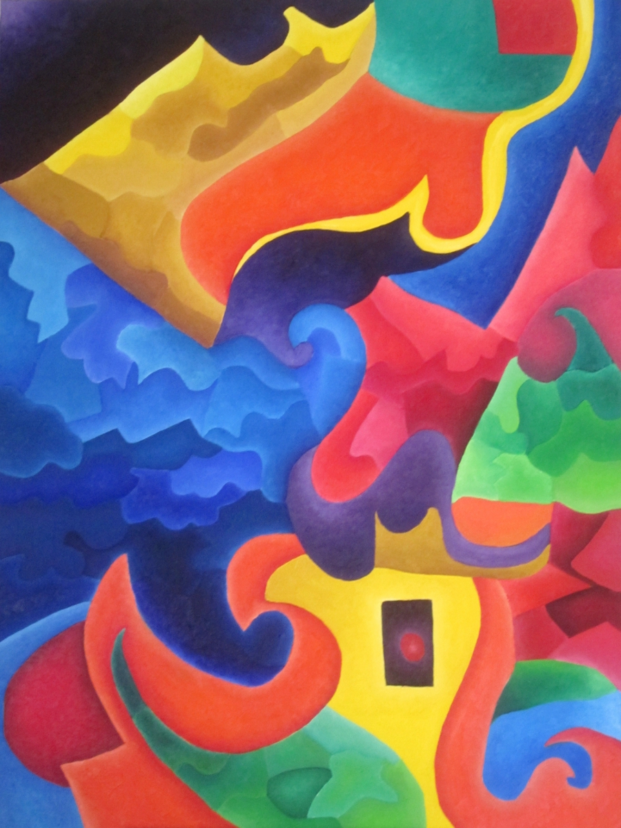 The Golden Crown Oil on canvas 48x36” $1500 CAD