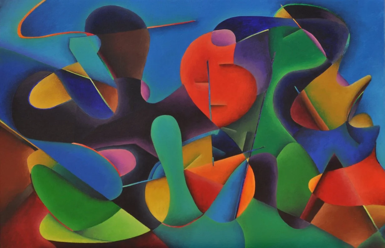  Scope  Acrylic on canvas  18” x 28”  SOLD   