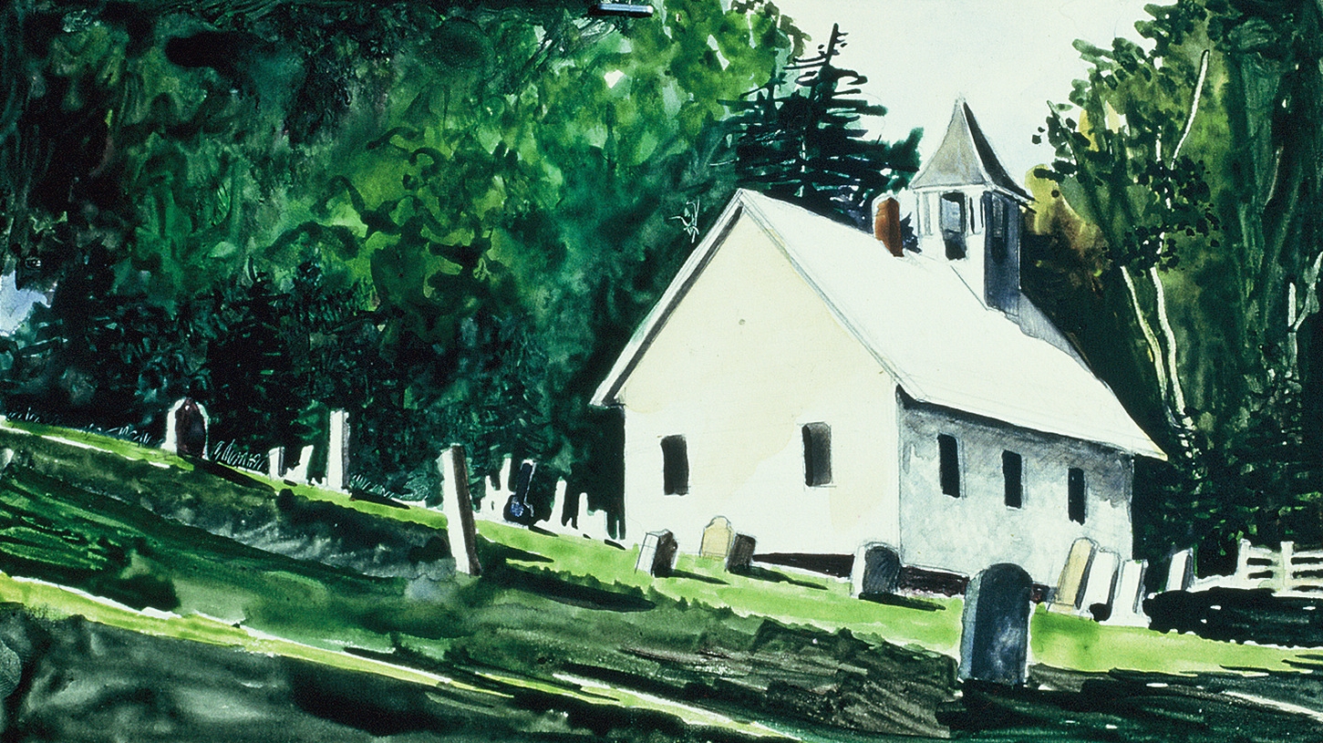 Cade"s Cove (plein air study)