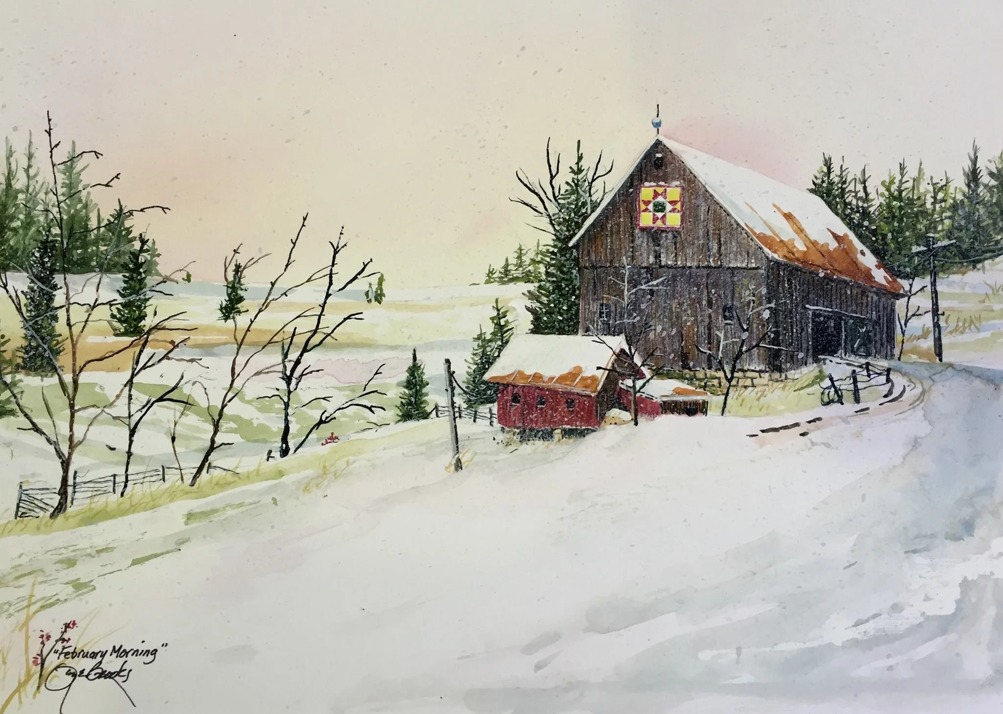 "February Morning"