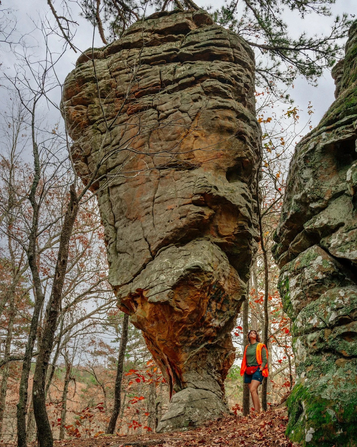 A few scenes from around Stem Rock Natural Area 🍂 Yesterday we made a quick stop by Stem Rock to check out its beautiful rock formations&hellip;if you are a fan of trails like Pedestal Rocks and Buzzard Roost then this is a great stop if you are aro