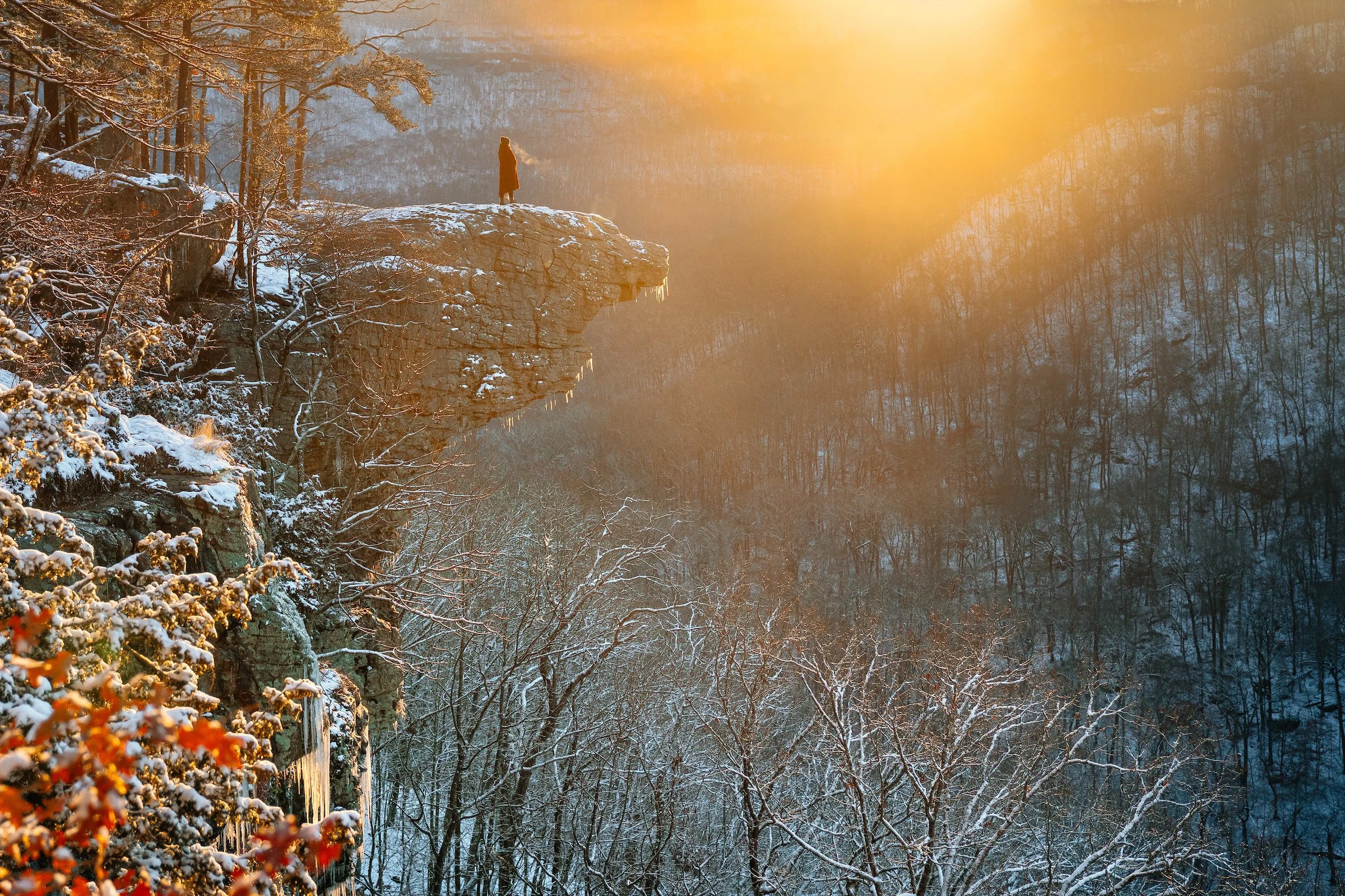 Winter Whitaker Point Sunrise