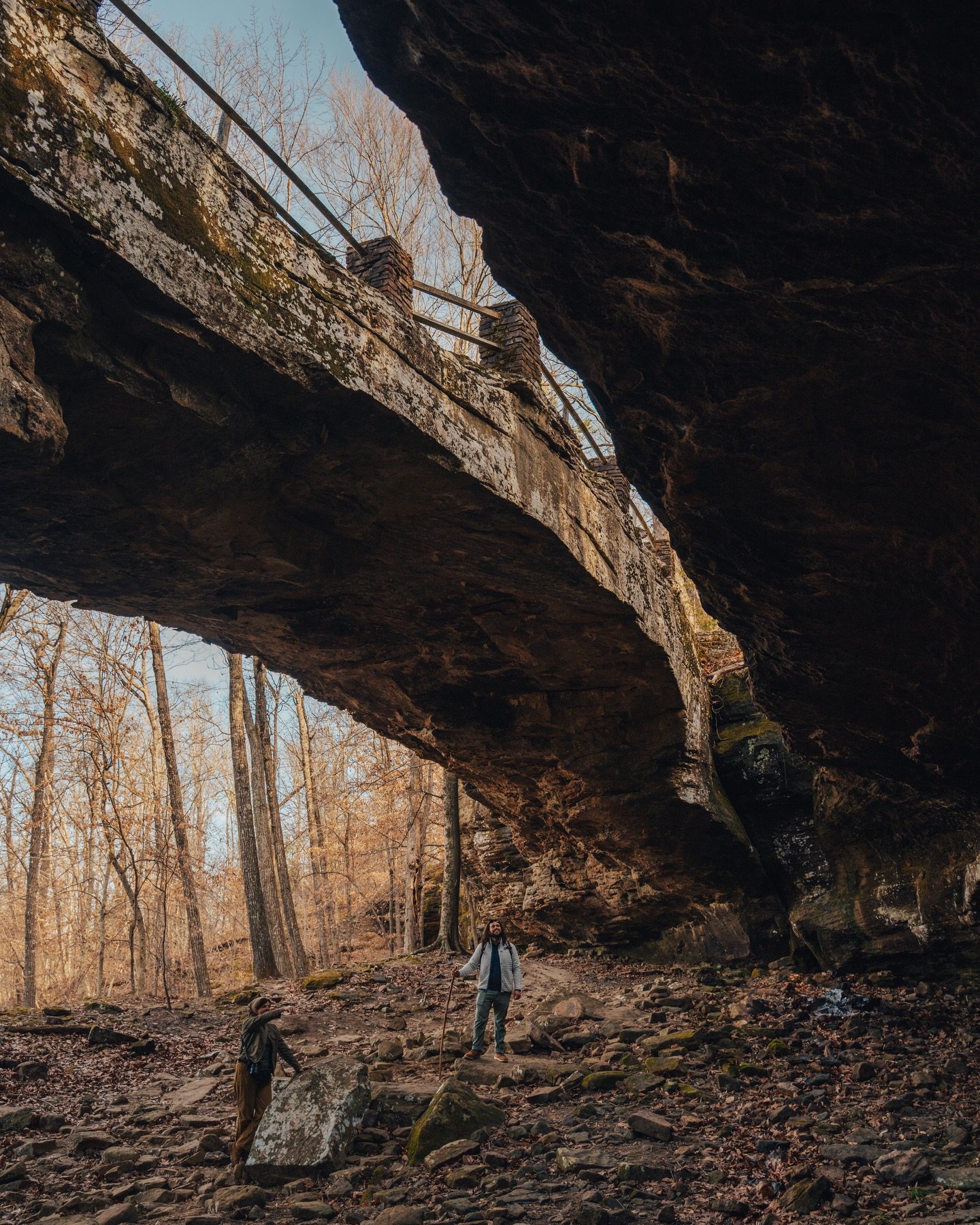 Great way to start the new year! On one of my favorite trails in Arkansas with some of my favorite people.