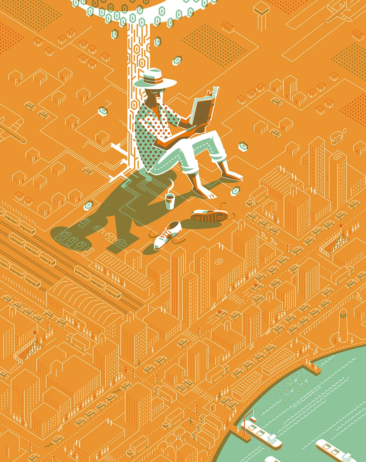 reading a book in a digital world-Dean Gorissen.jpg