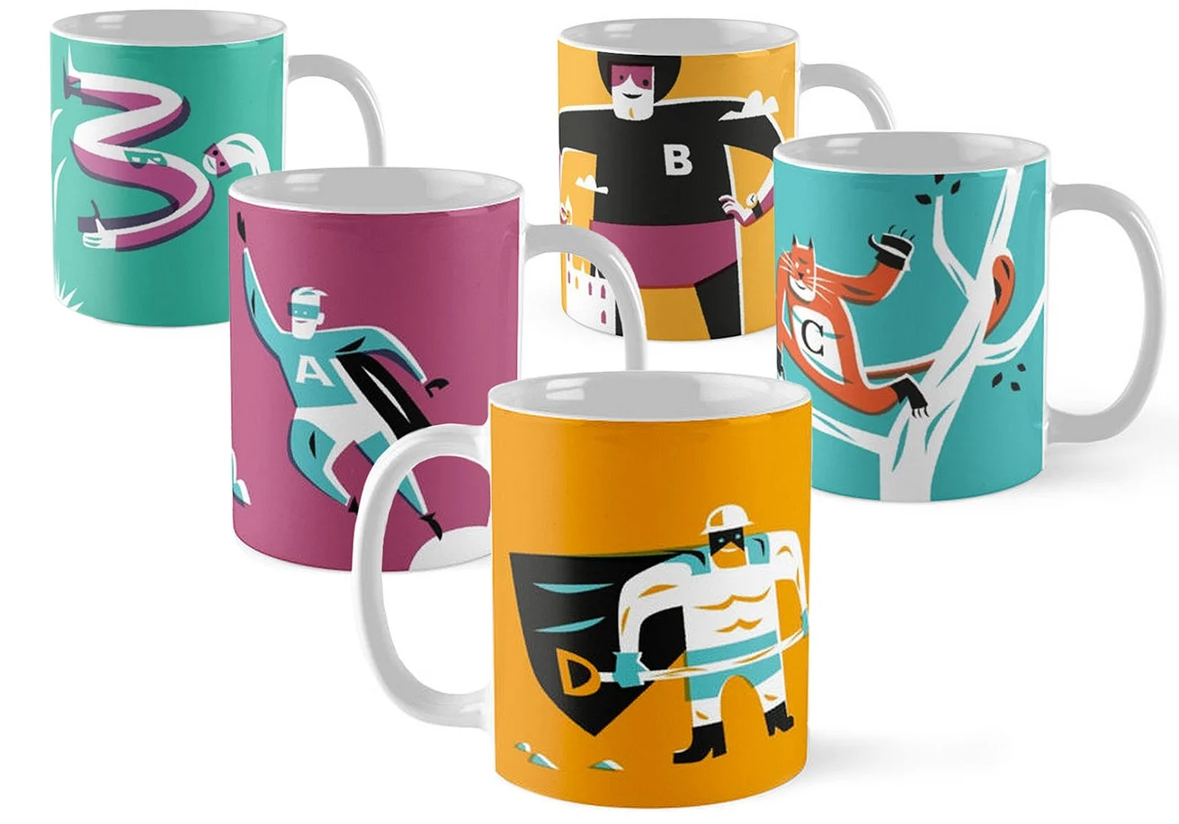 Super Coffee Mugs-Dean Gorissen Illustration.jpg