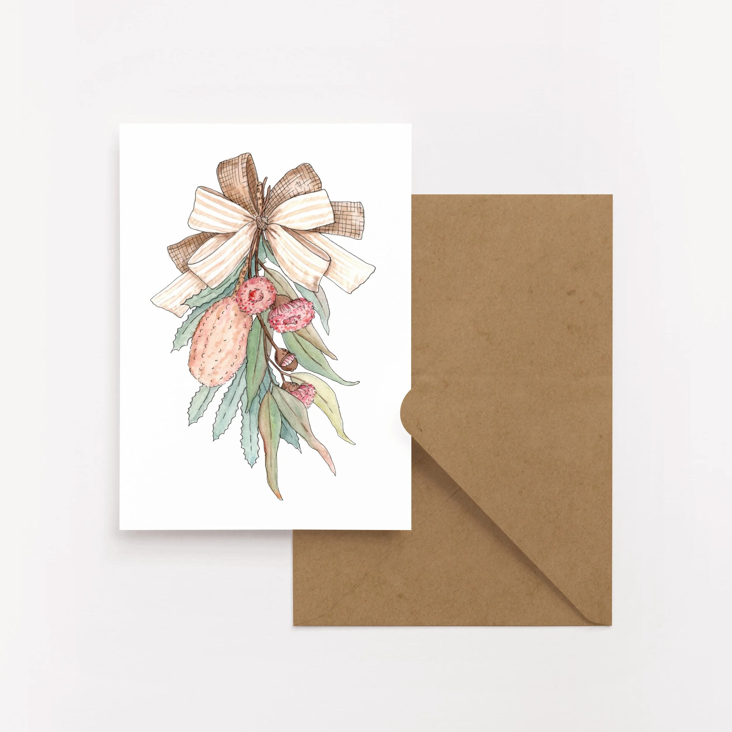 christmas farm bow leaf hanging_allured deisgn card.jpg
