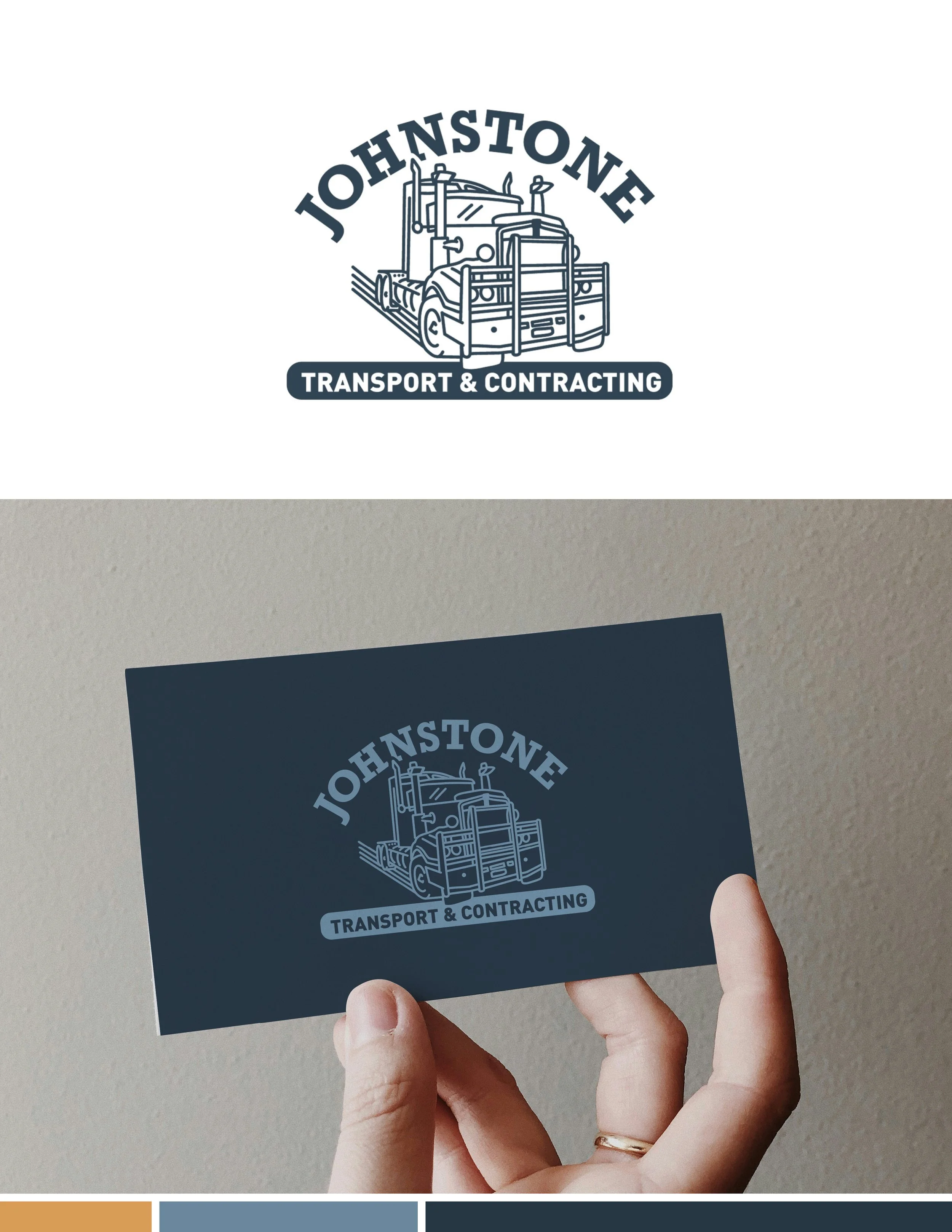 Johnstone Transport and Contracting Logo