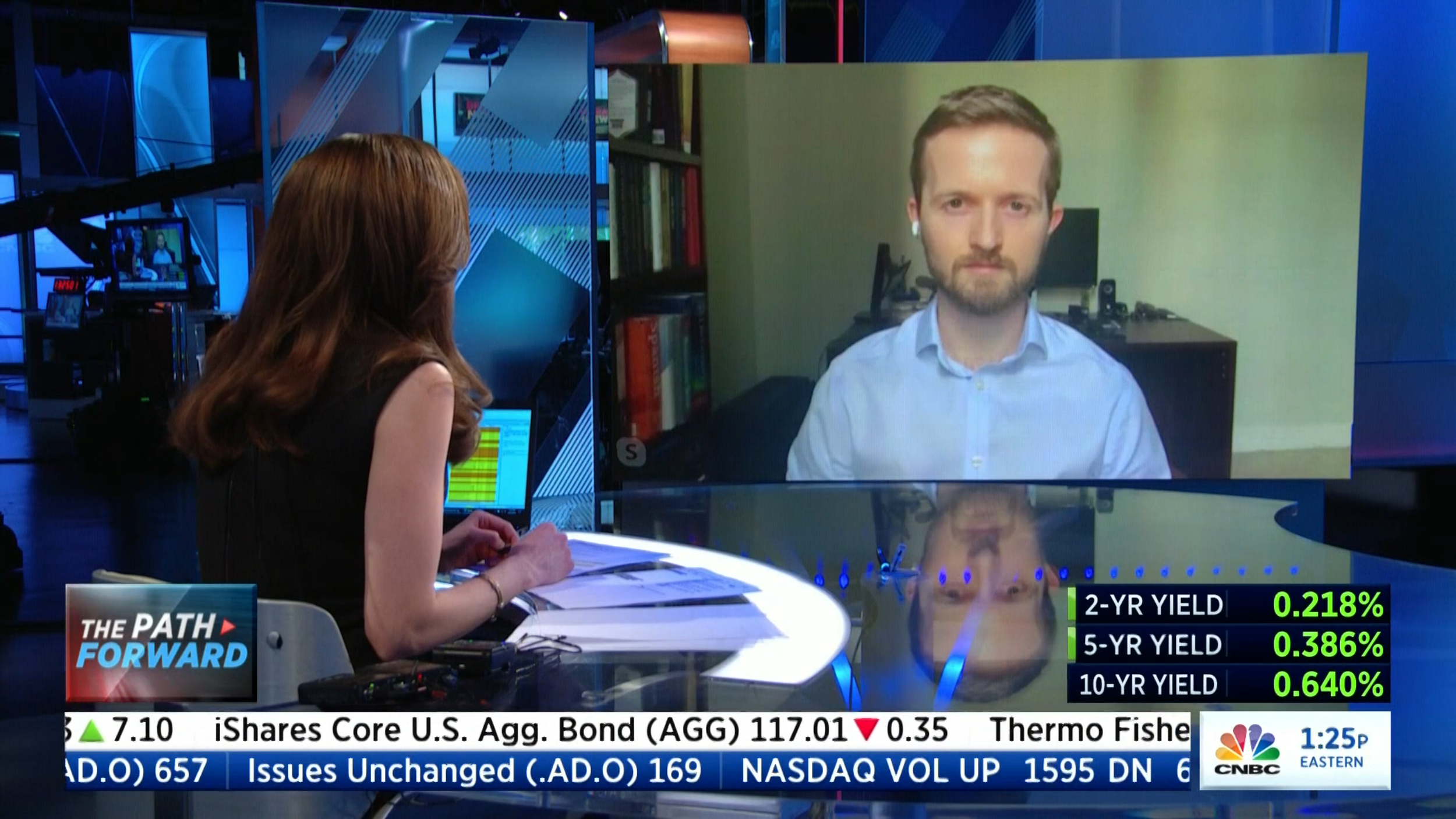  Speaking to CNBC from my home in London during the COVID-19 pandemic 
