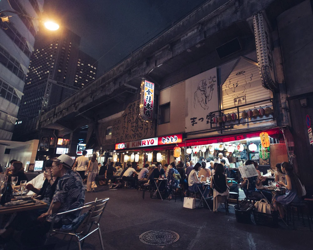 A food market next to the hotel.