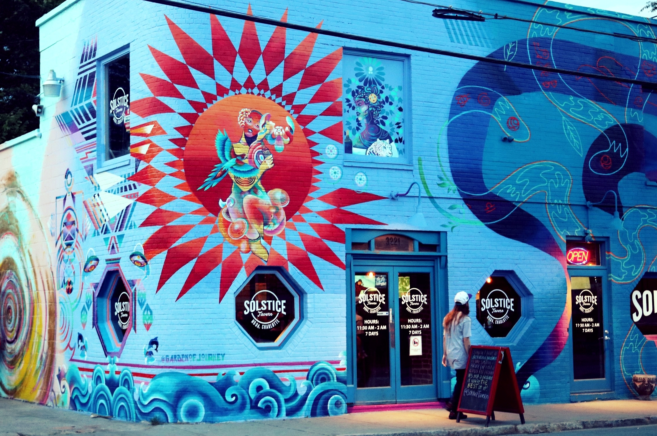 Solstice Mural in Noda