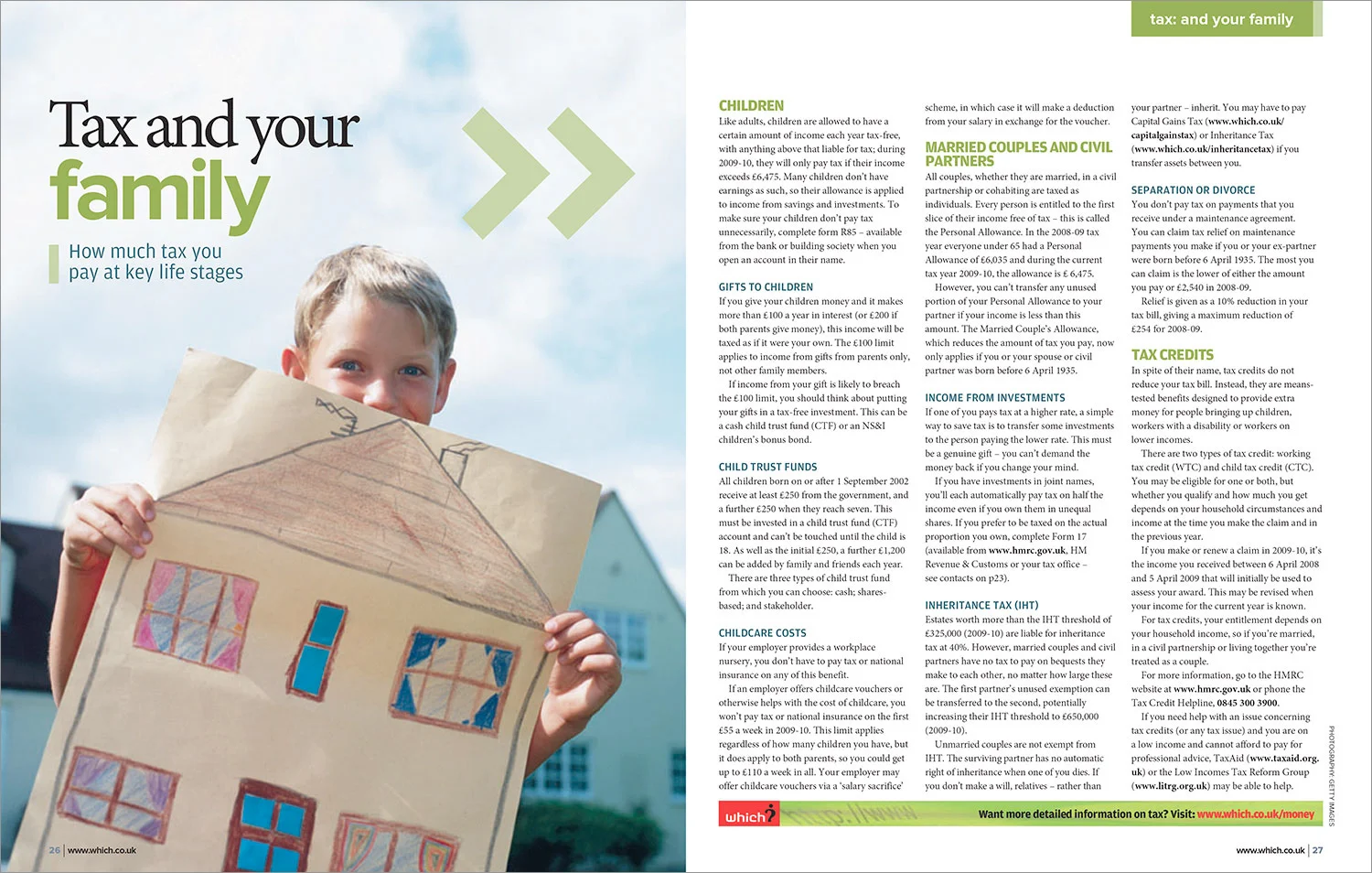 Make Your Money Work Harder, a Which? campaign brochure