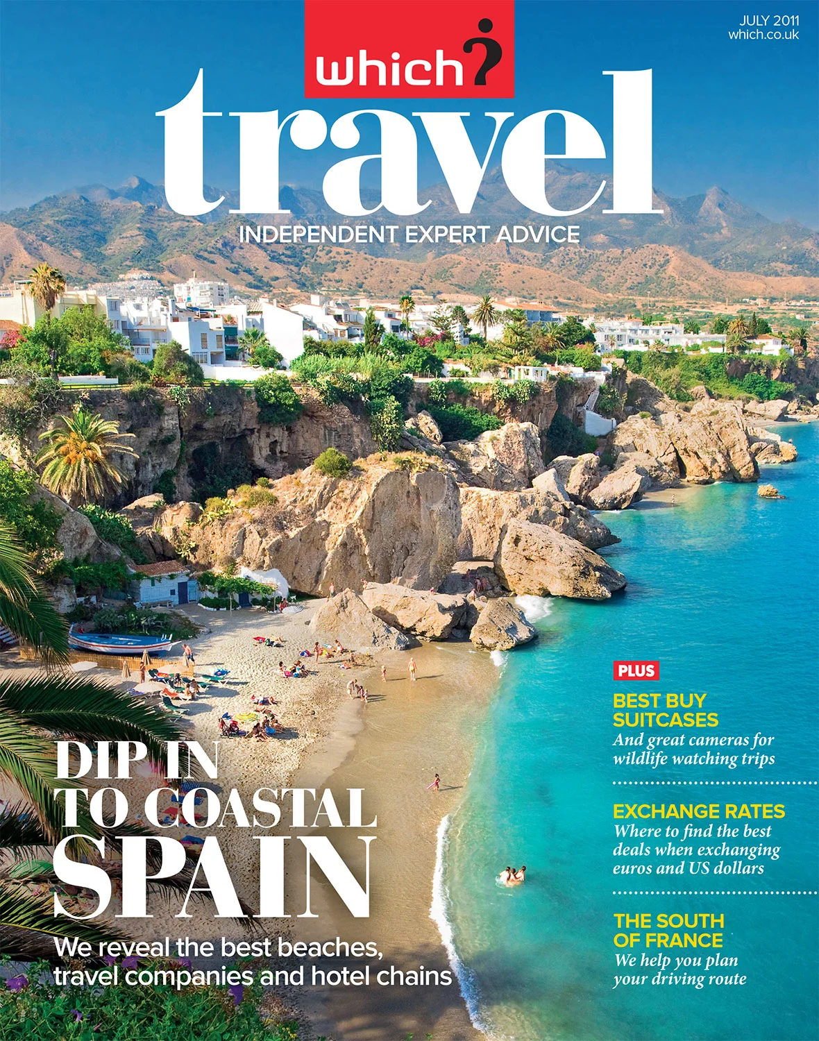 A Which? Travel magazine cover