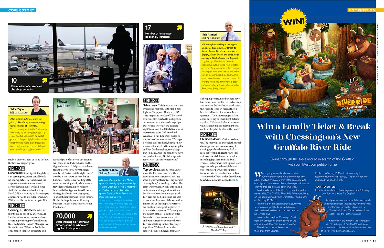 A Gazette magazine feature