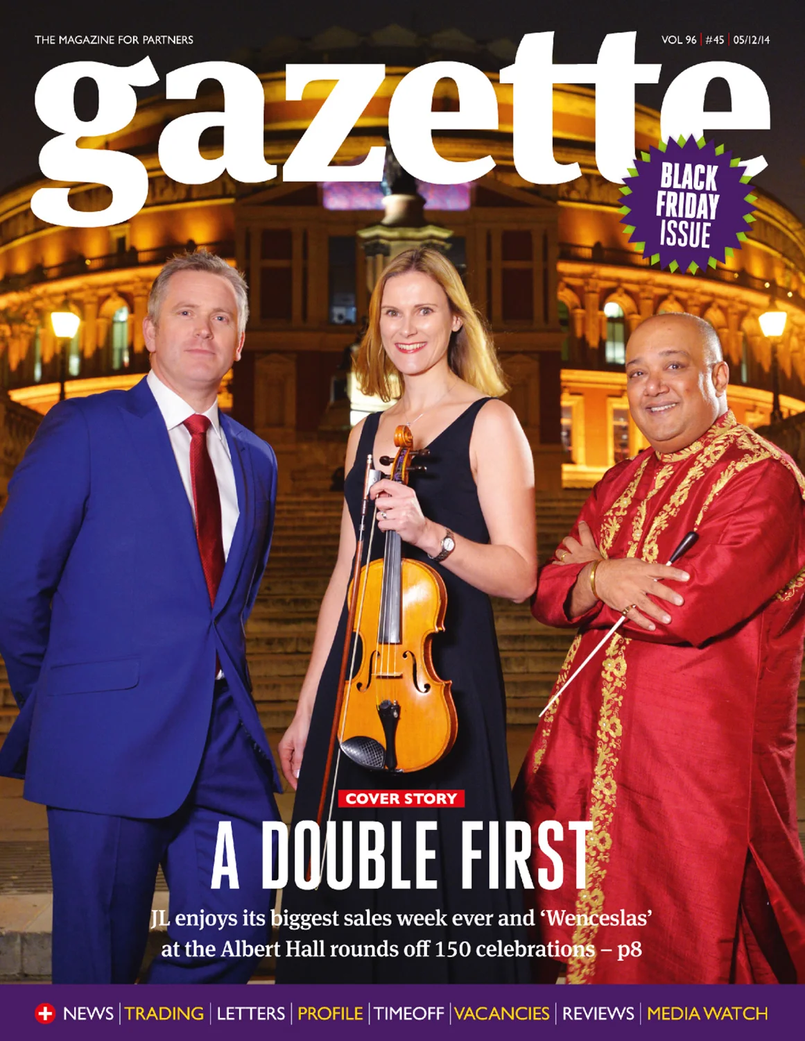 A Gazette magazine cover