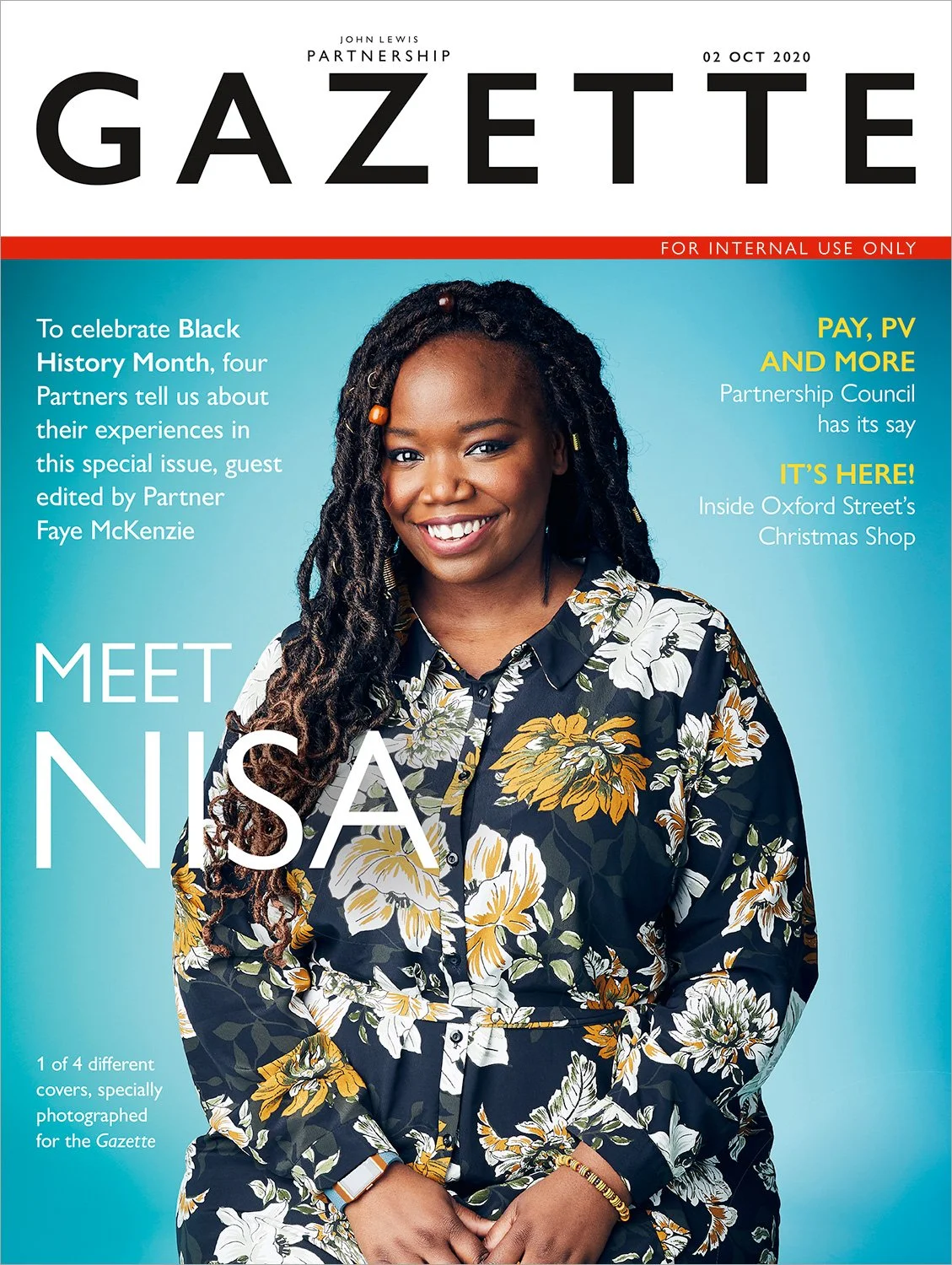 A Gazette magazine cover