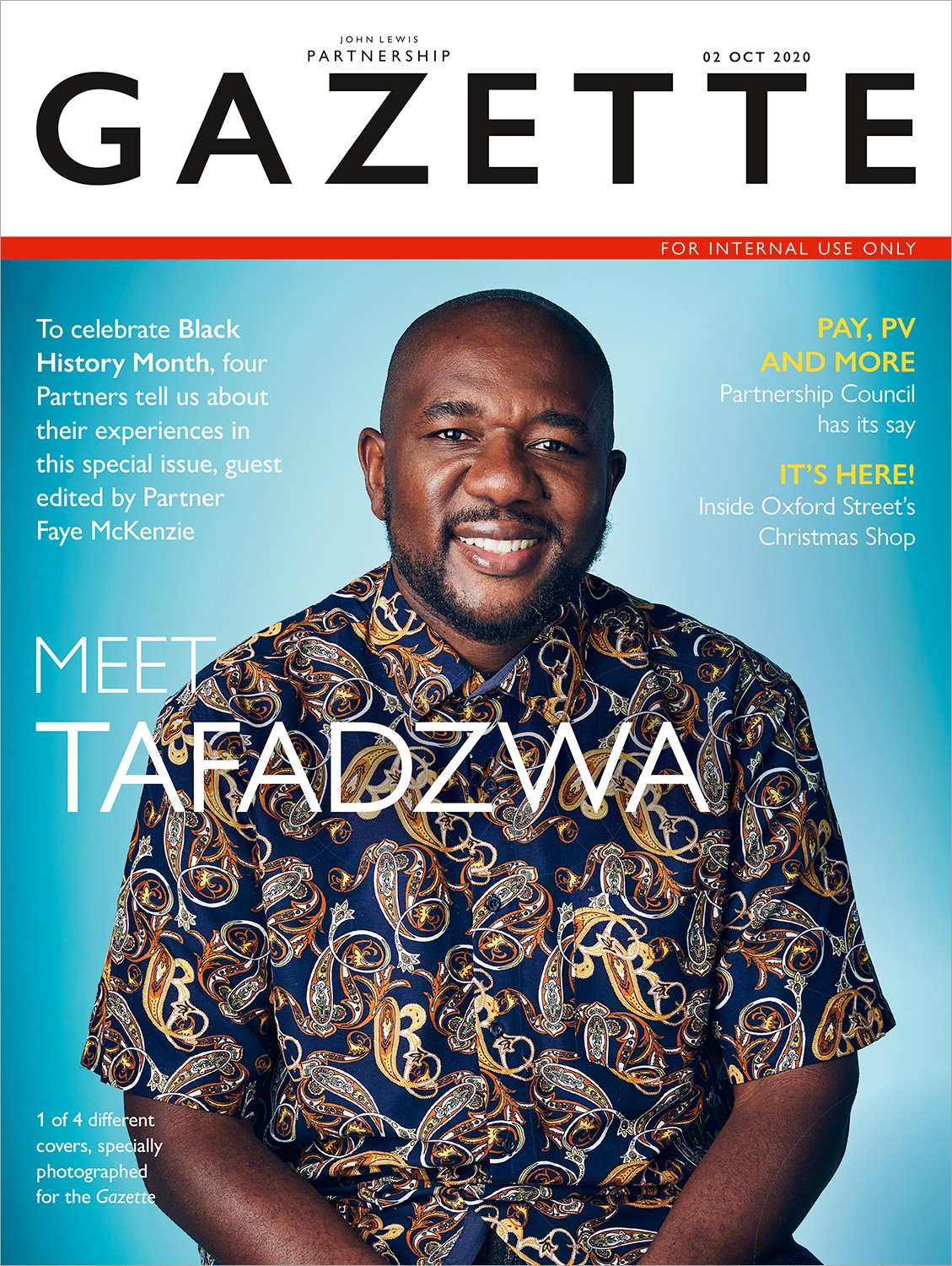 A Gazette magazine cover