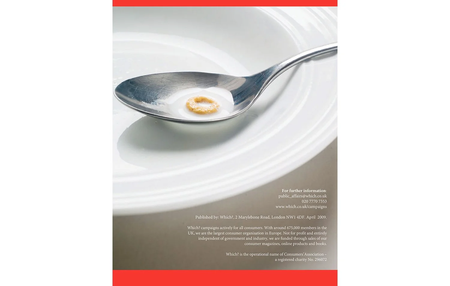 Going Against The Grain, a Which? editorial supplement